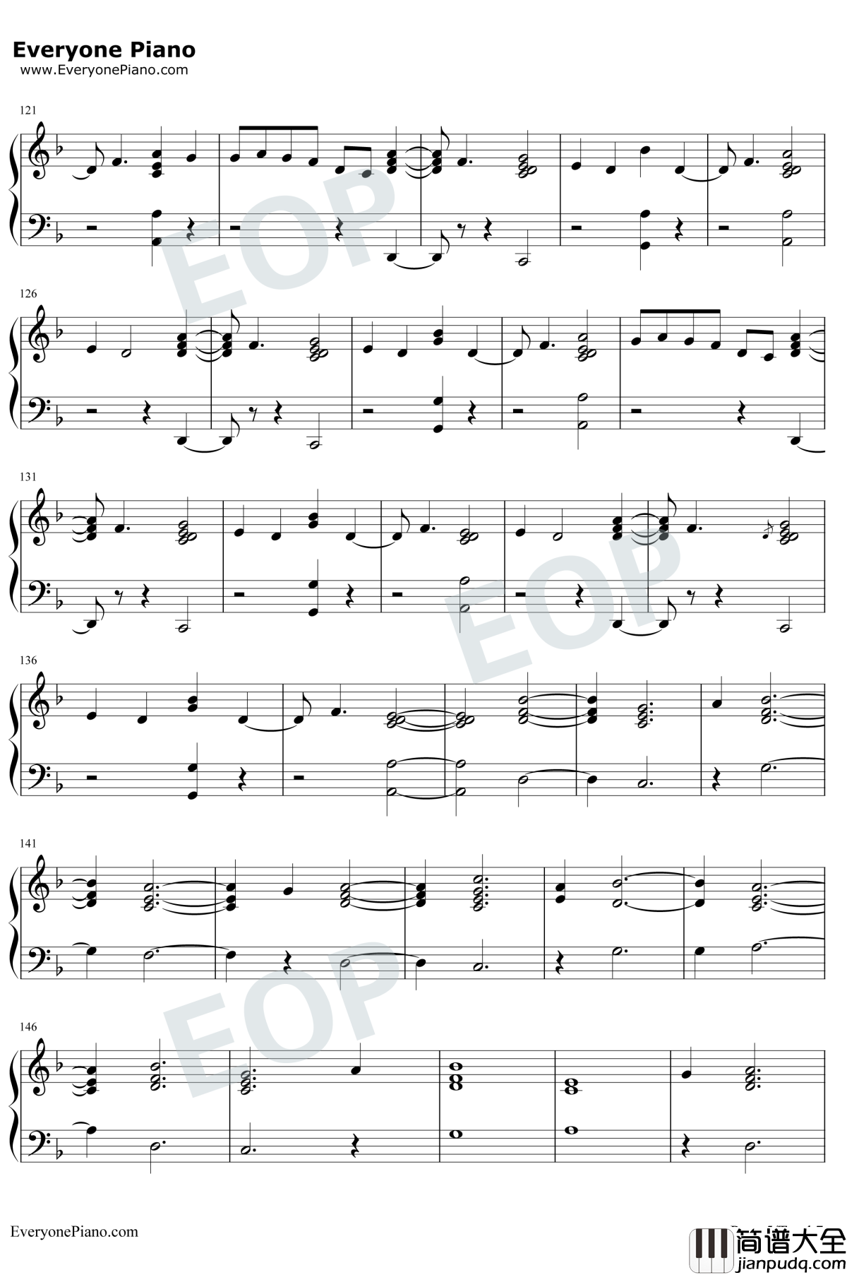 Push_Back钢琴谱_Ne_Yo_/_Bebe_Rexha_/_Stefflon_Don