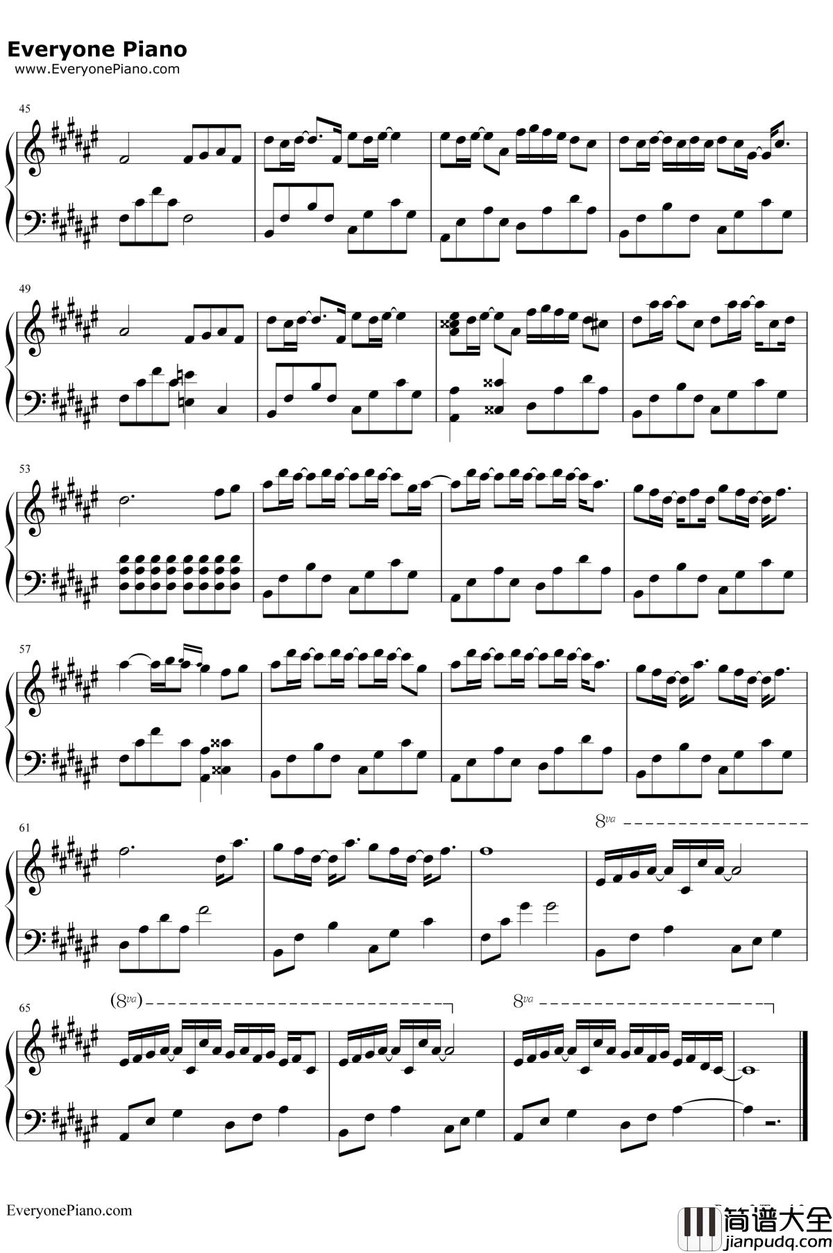 起风了钢琴谱_买辣椒也用券/高橋優