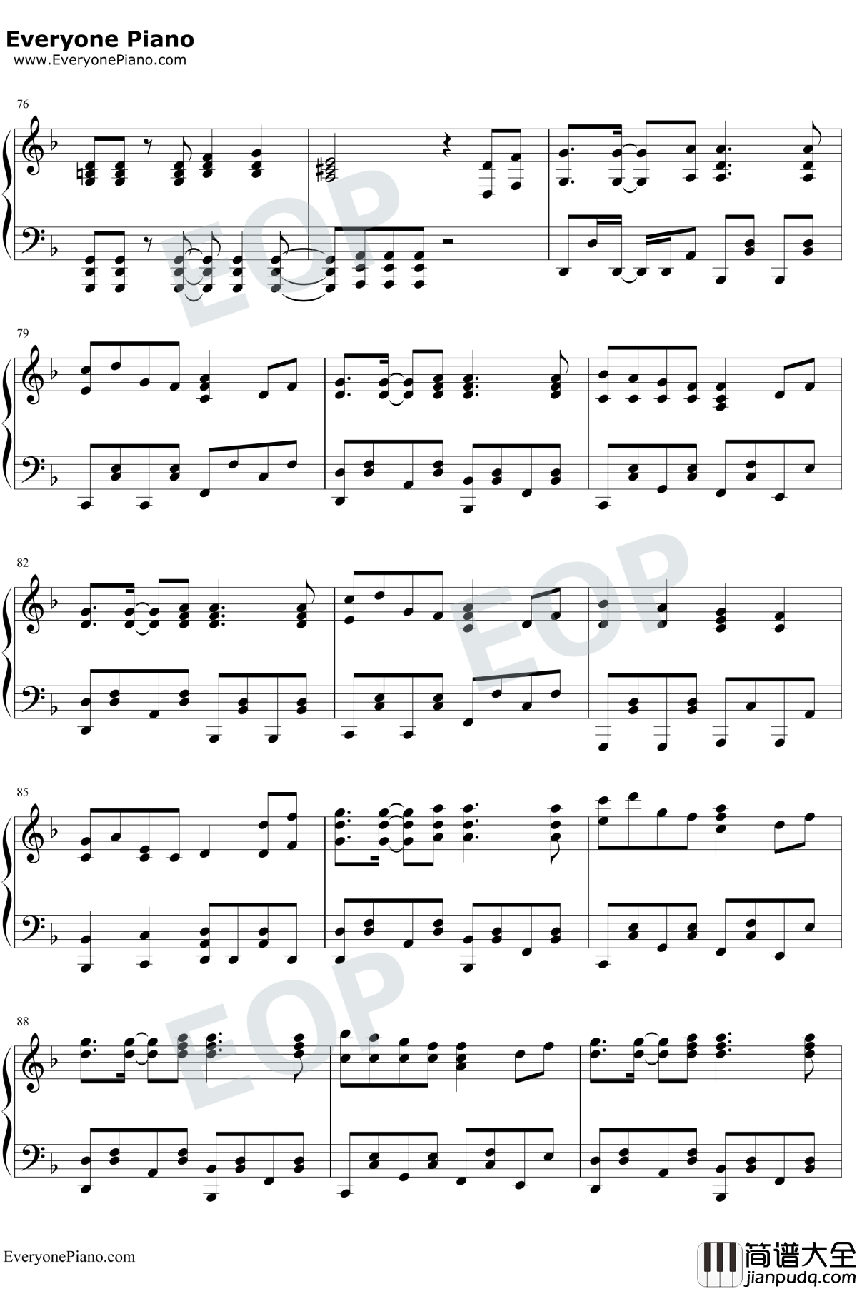 千本樱钢琴谱_初音未来_钢琴原版