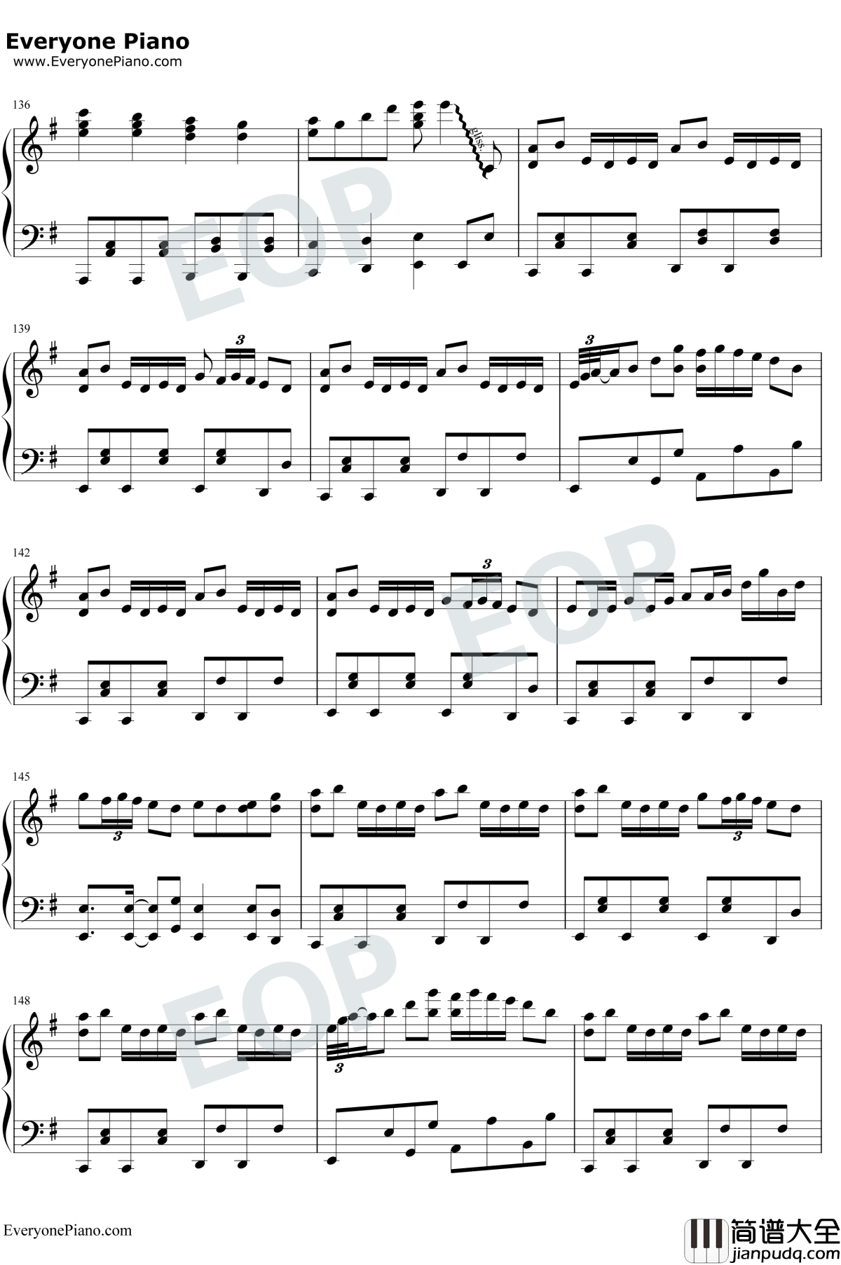 千本樱钢琴谱_初音未来_钢琴原版