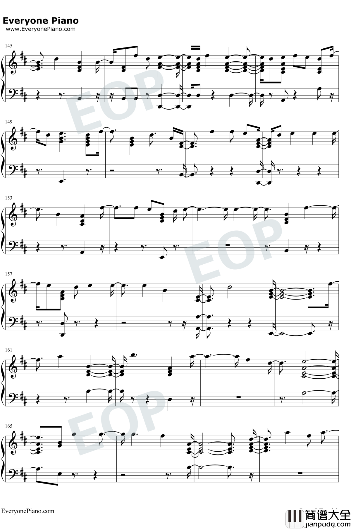 Fuego钢琴谱_Eleni_Foureira