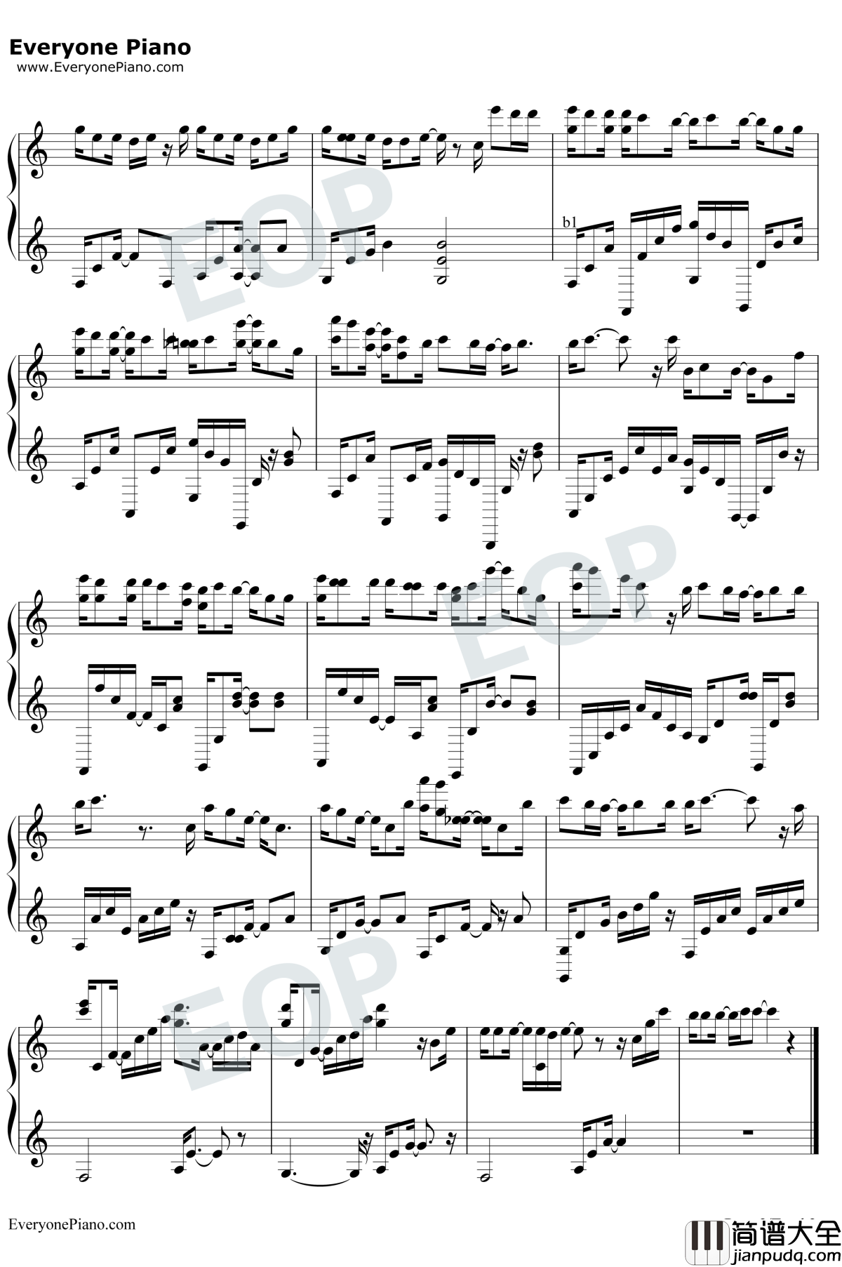 Unravel钢琴谱_Tk_from_凛冽时雨