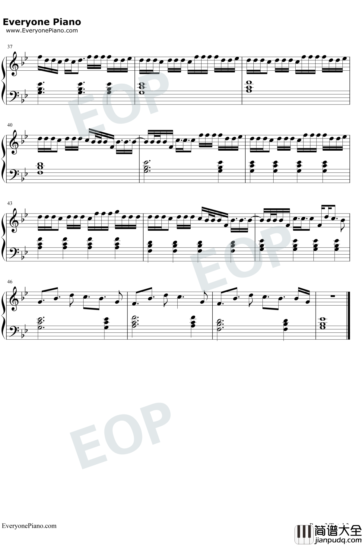 Better_Now钢琴谱_Post_Malone