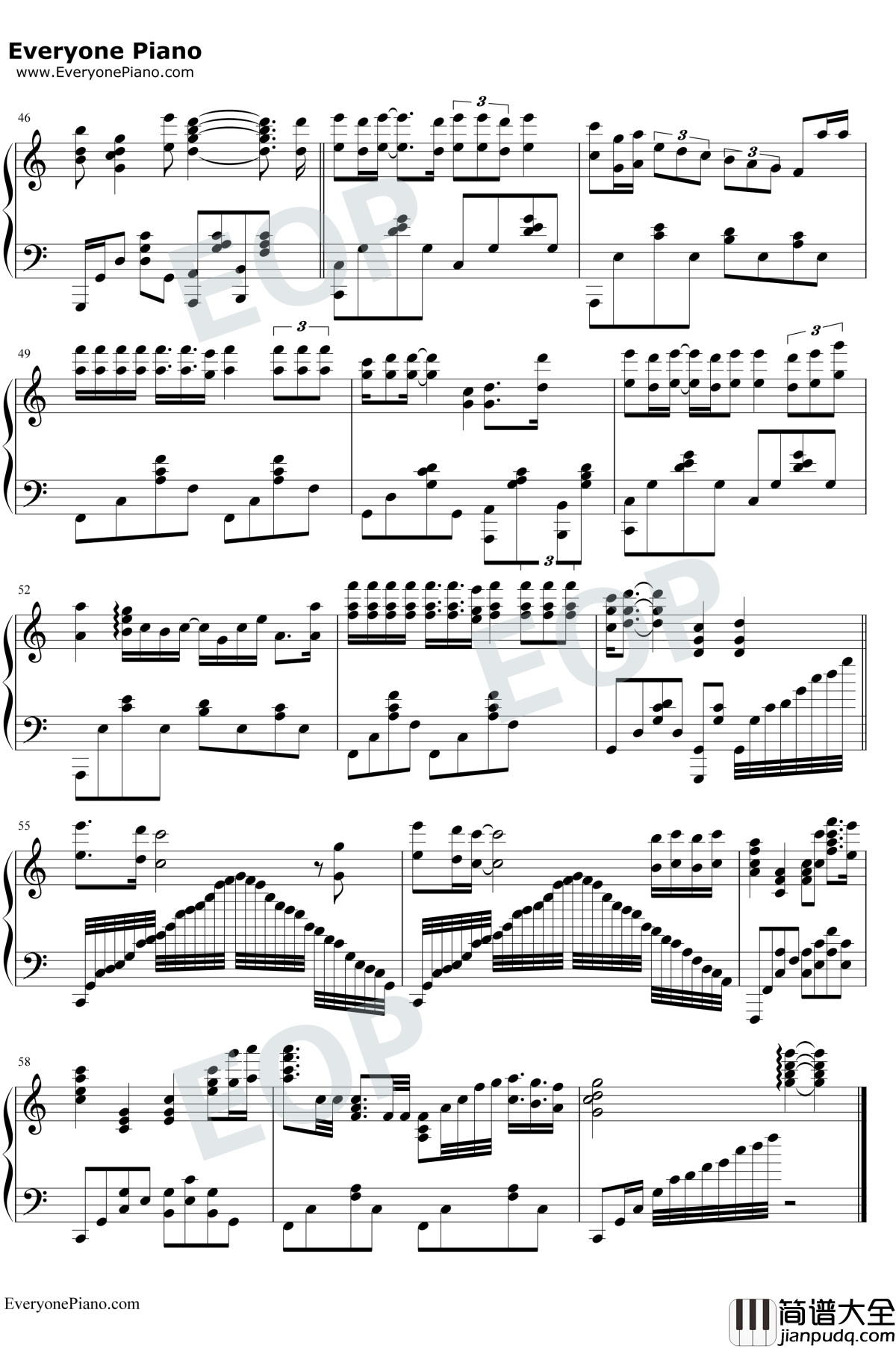 父亲写的散文诗钢琴谱_李健/许飞