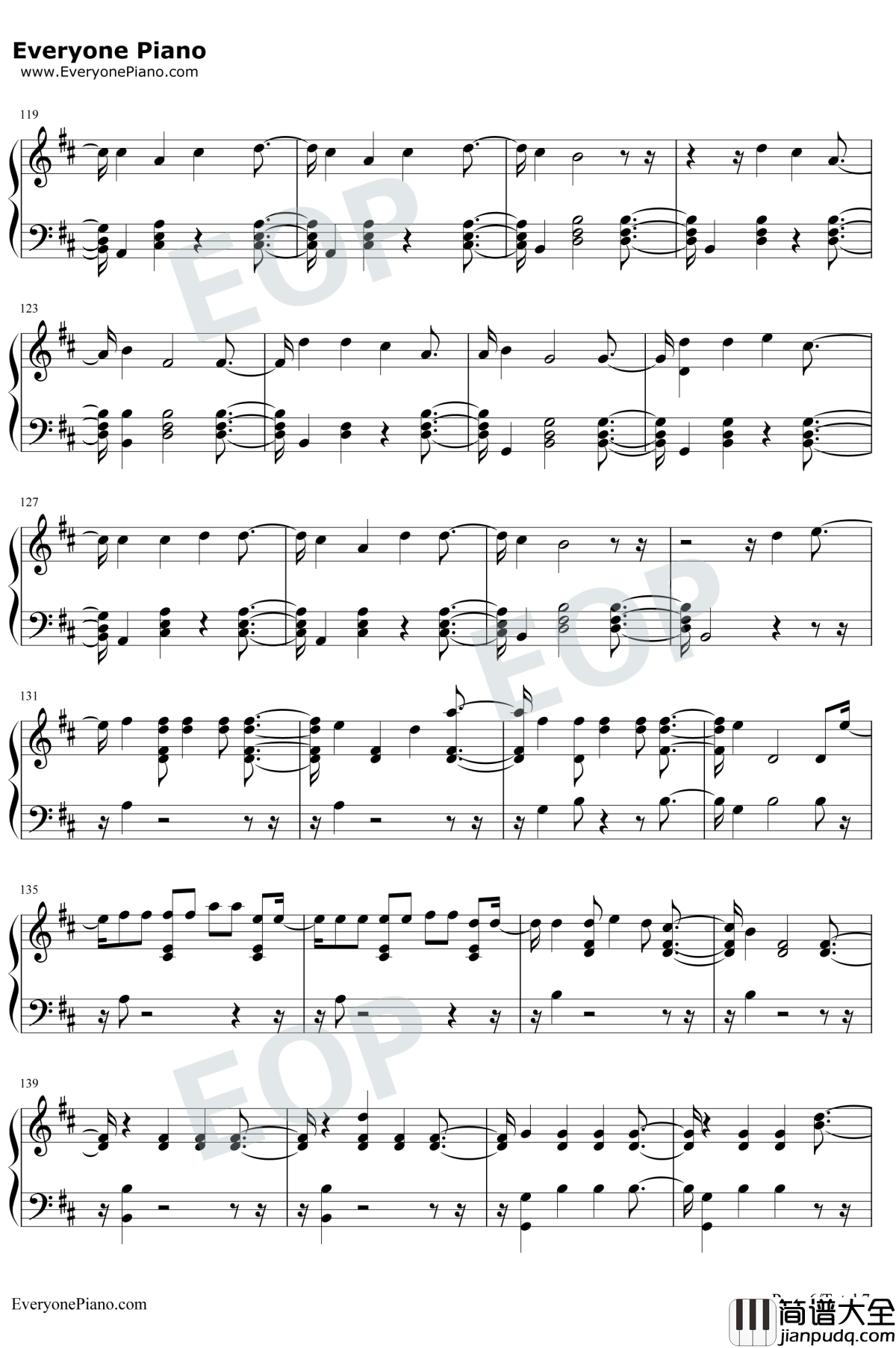 Sin_Pijama钢琴谱_Becky_G_/_Natti_Natasha