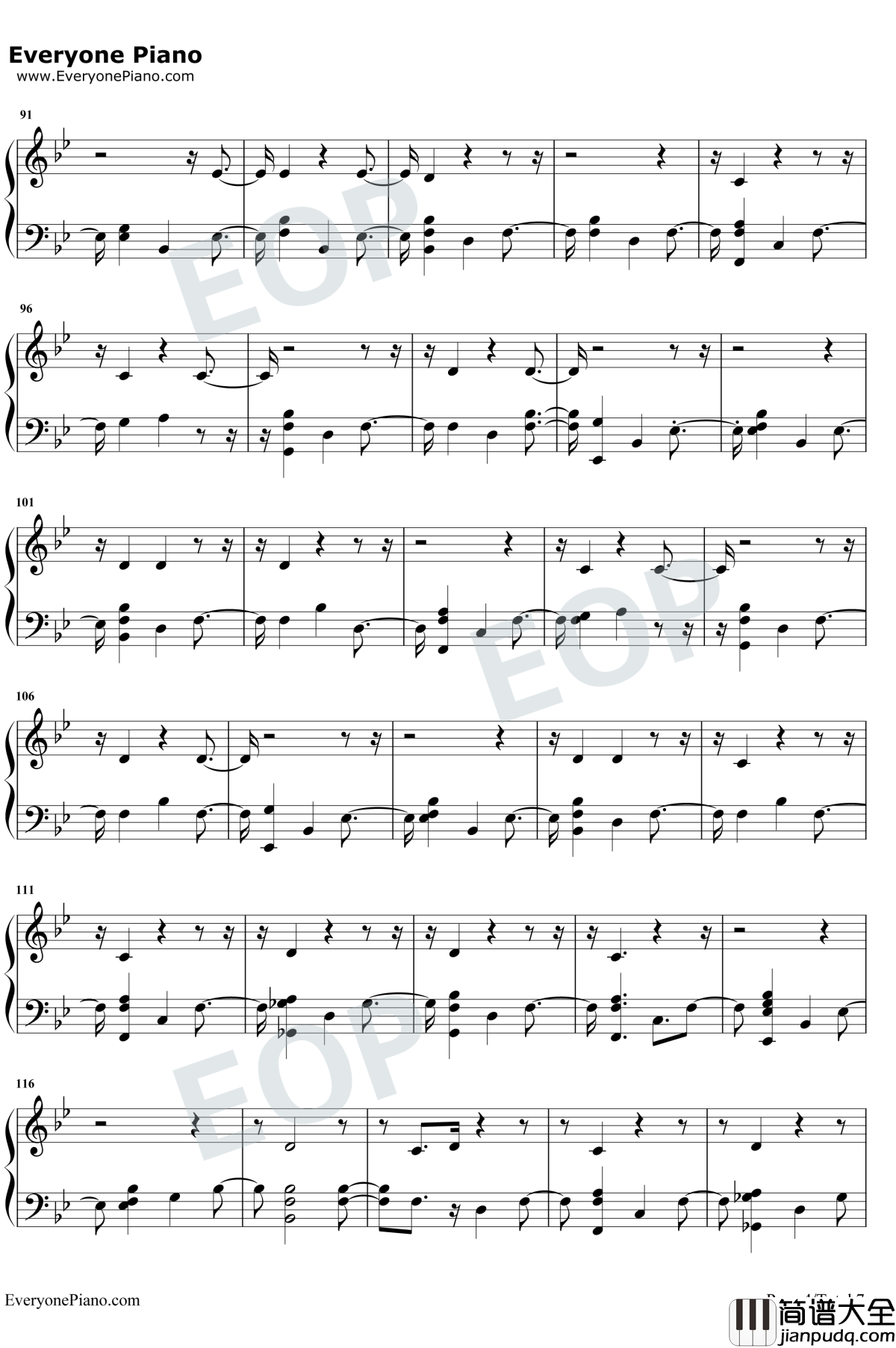 At_My_Weakest钢琴谱_James_Arthur