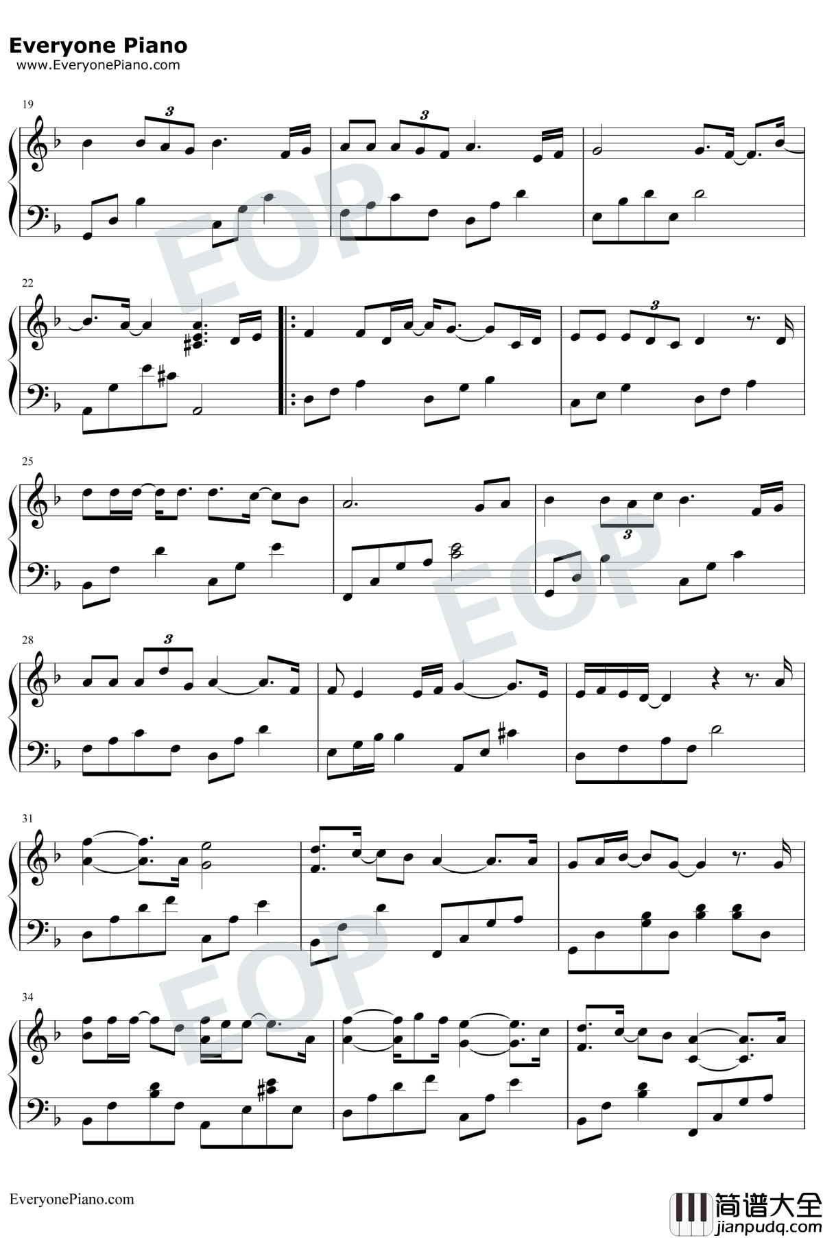 傲红尘钢琴谱_尤长靖_扶摇插曲