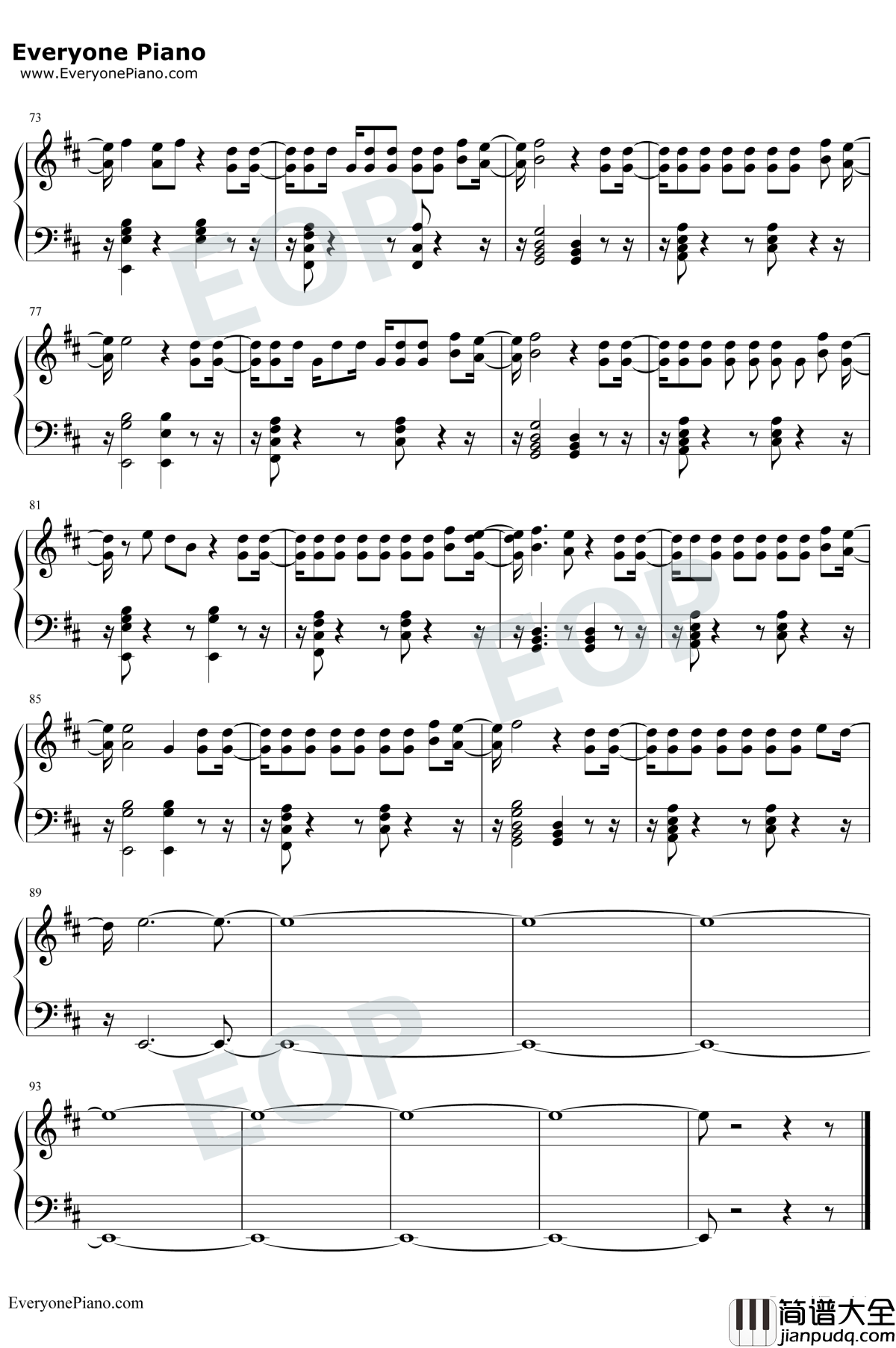 I'm_Upset钢琴谱_Drake