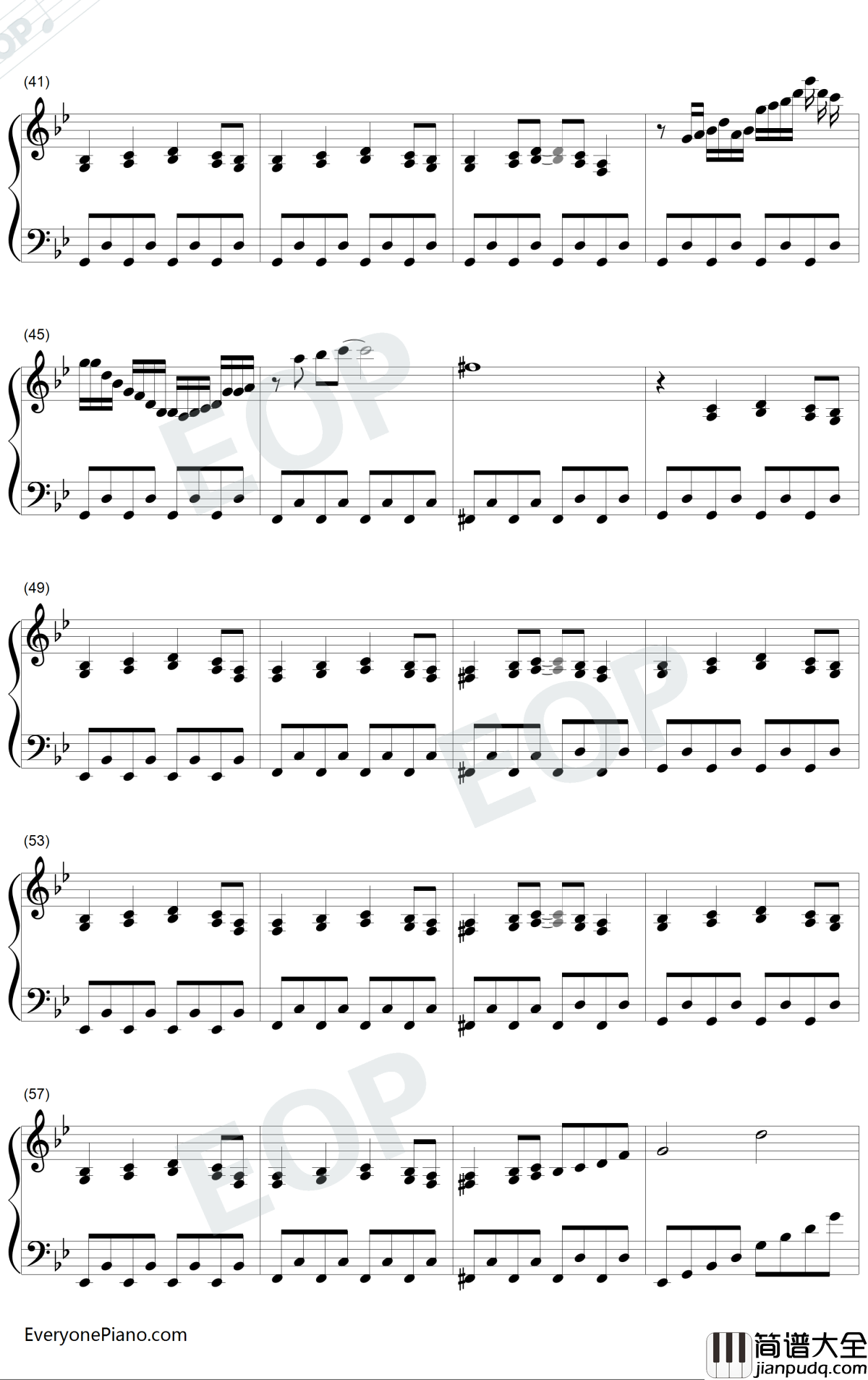 エクステンドアッシュ～蓬莱人钢琴谱_ZUN