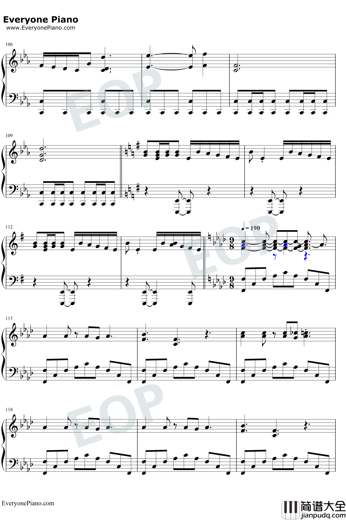 The_Adventures_of_Han钢琴谱_John_Williams_游侠索罗星球大战外传OST