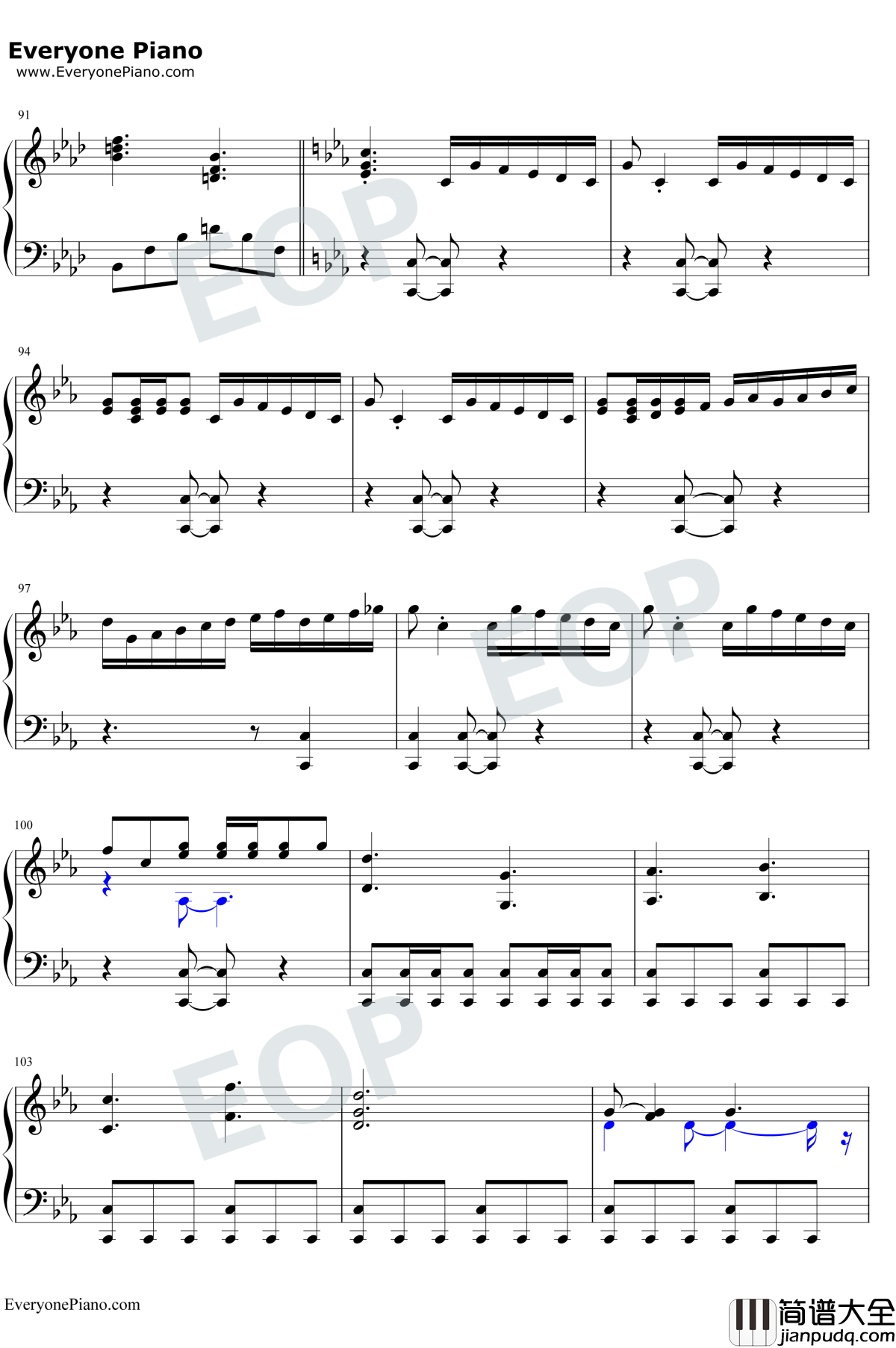 The_Adventures_of_Han钢琴谱_John_Williams_游侠索罗星球大战外传OST