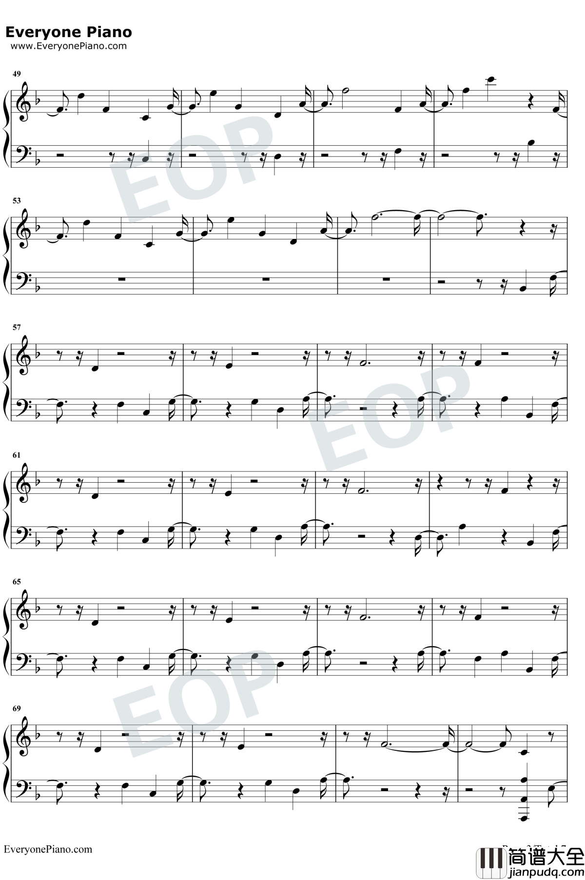 Perfectly_Wrong钢琴谱_Shawn_Mendes