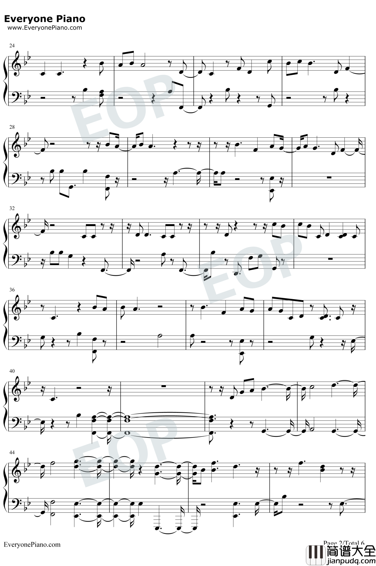 If_Our_Love_Is_Wrong钢琴谱_Calum_Scott