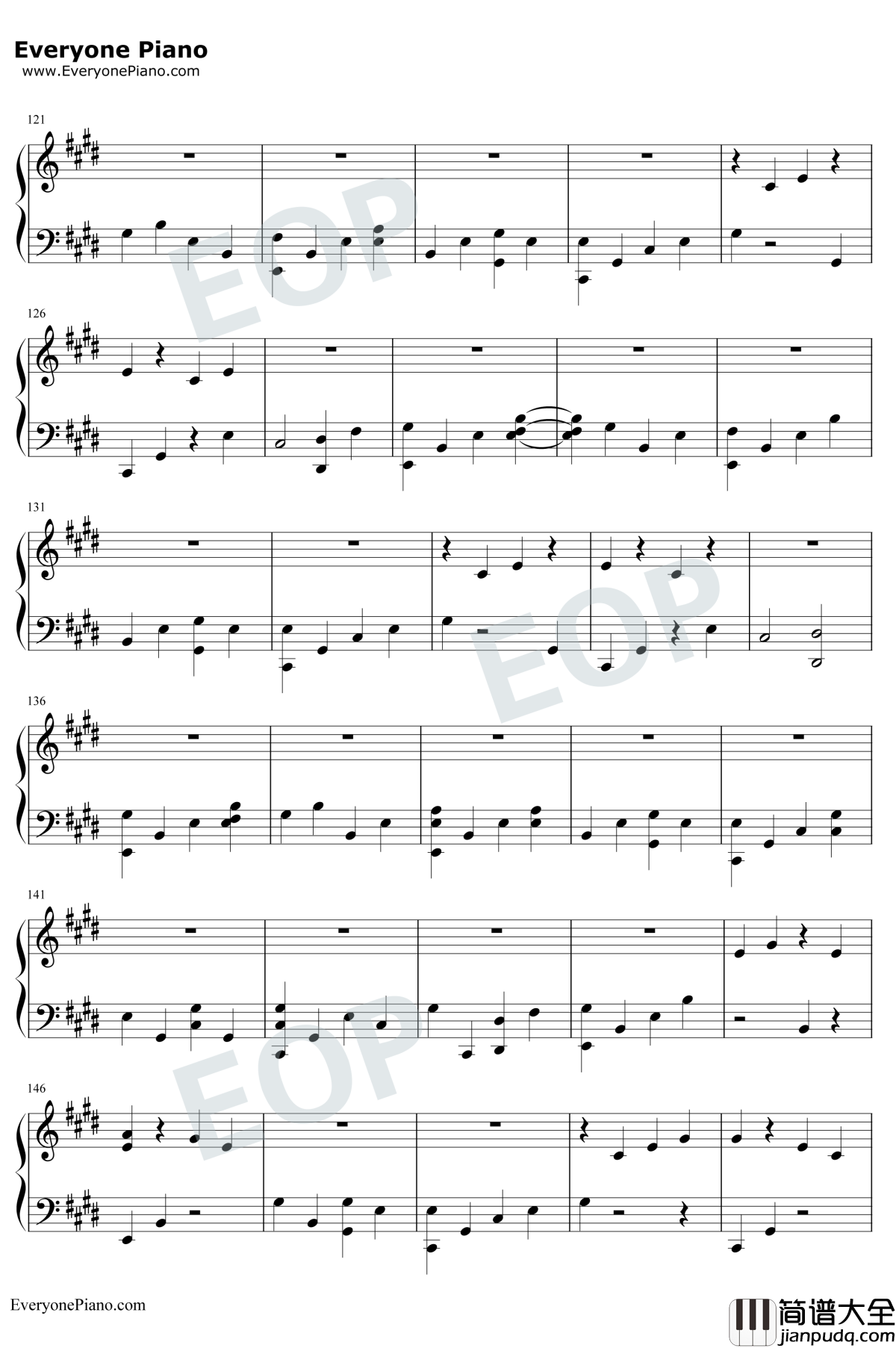 Girls钢琴谱_Rita_Ora