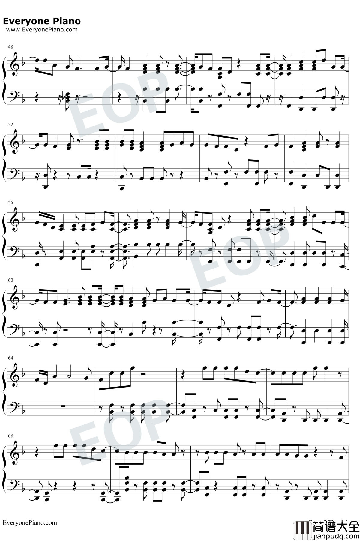 High_Hopes钢琴谱_Panic!_at_the_Disco