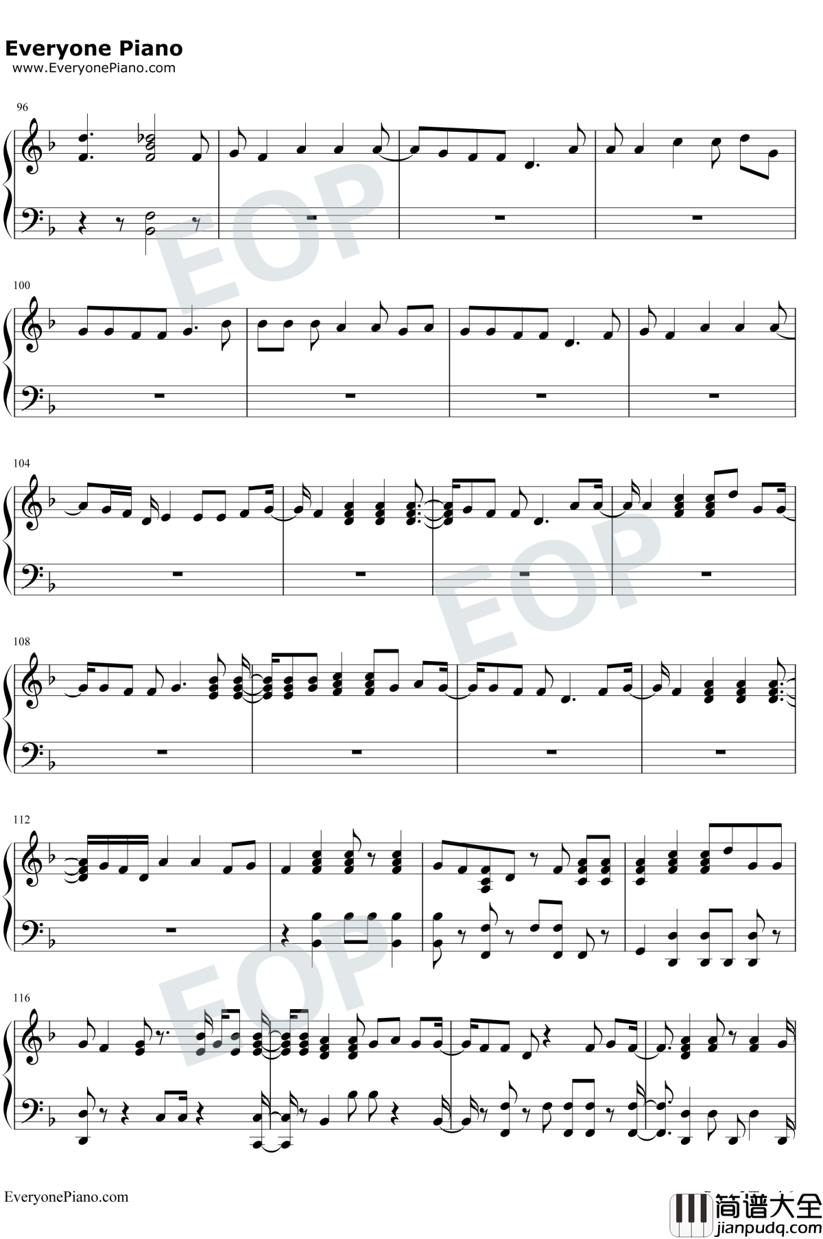 High_Hopes钢琴谱_Panic!_at_the_Disco