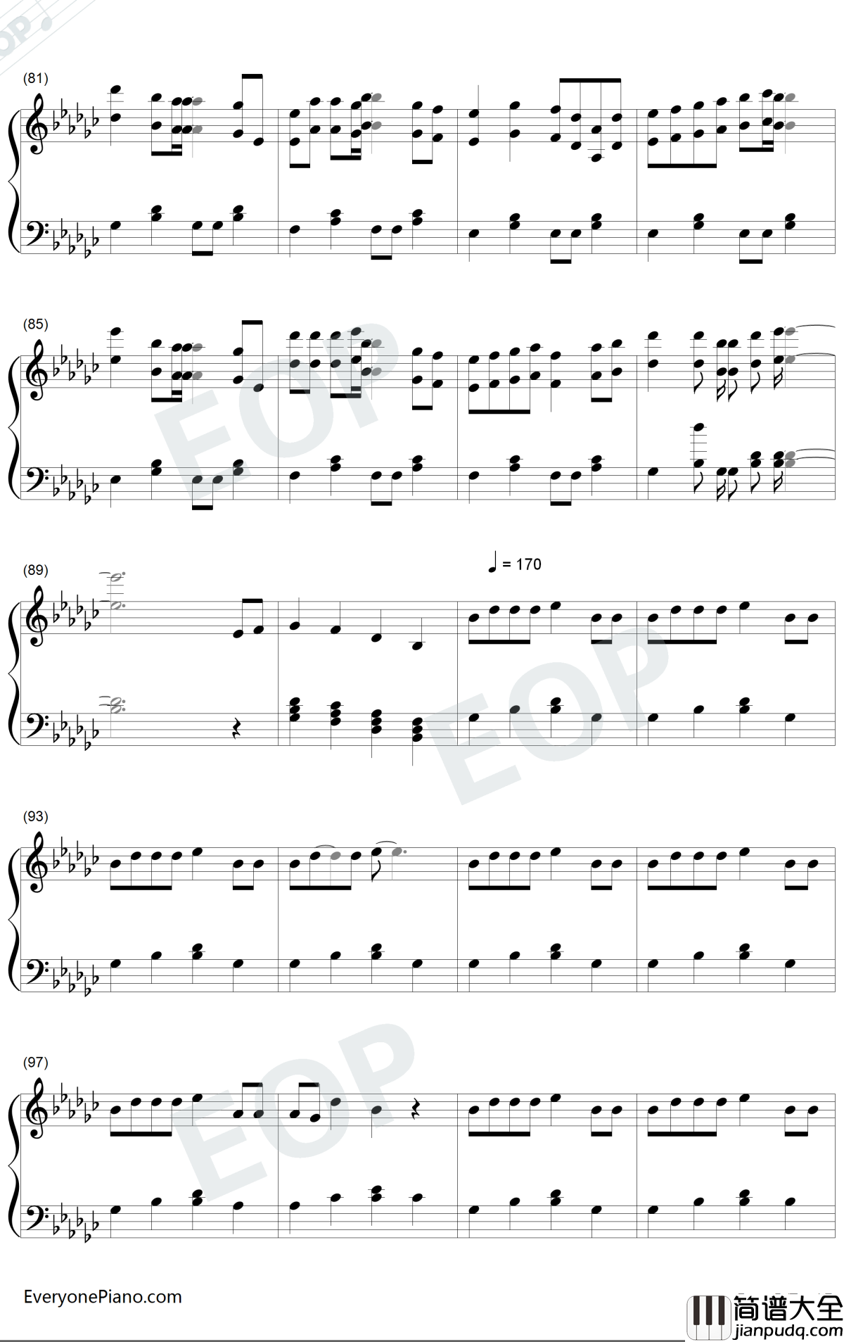 風の唄钢琴谱_めらみぽっぷ