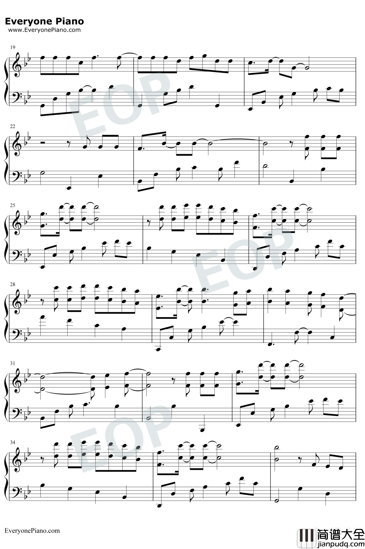 摩天轮的眼泪钢琴谱_创造101金志文