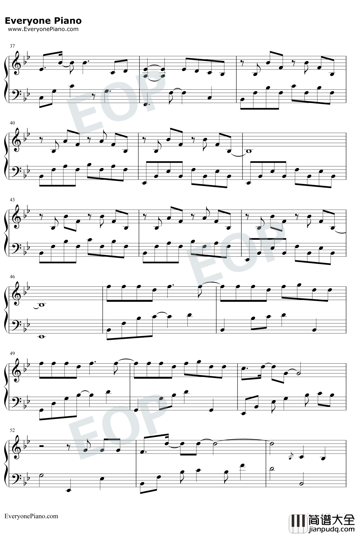 摩天轮的眼泪钢琴谱_创造101金志文