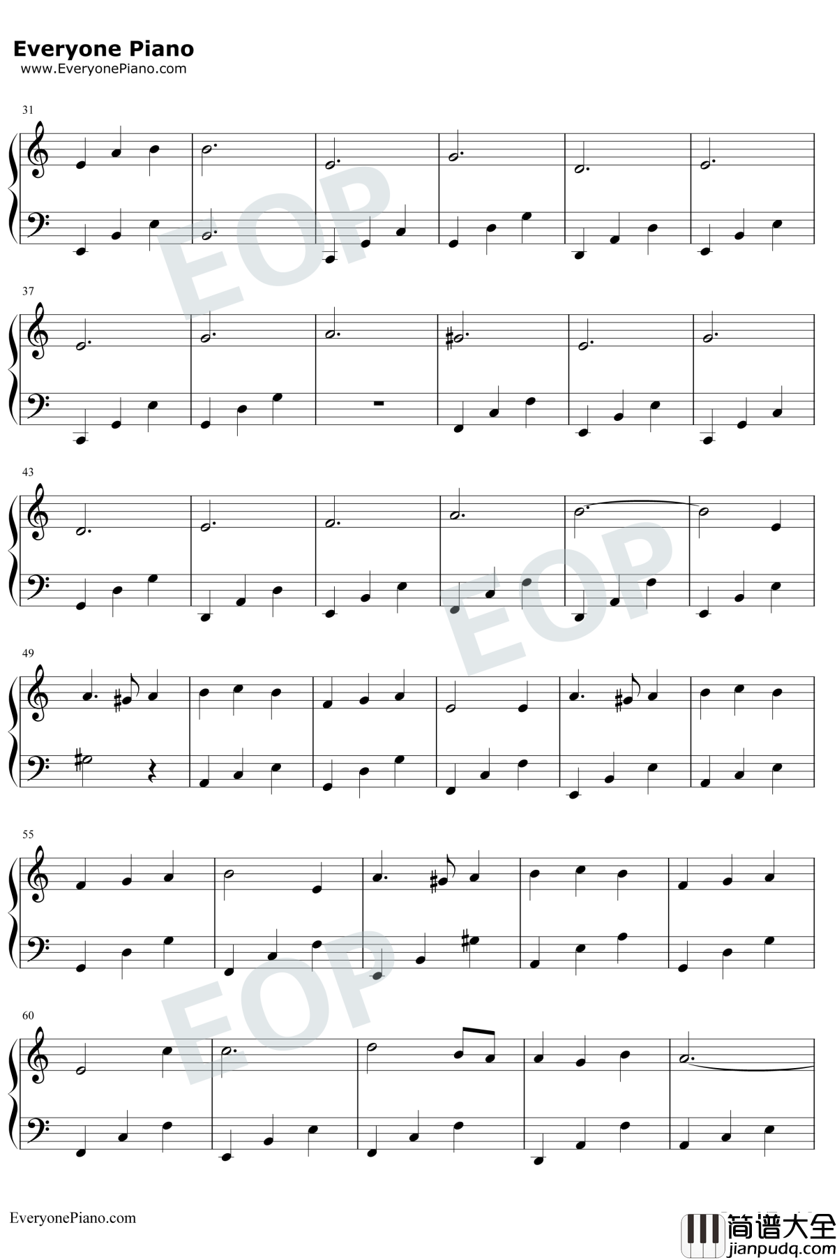 窗钢琴谱_吴青峰_扶摇人物主题曲