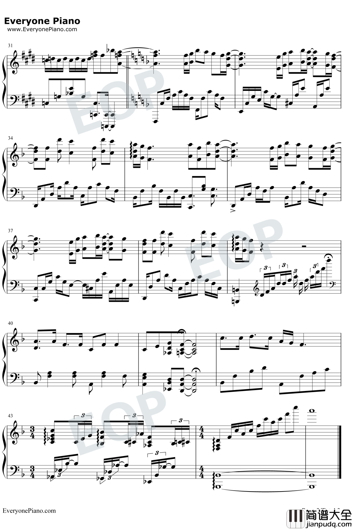 CheerS钢琴谱_ClariS