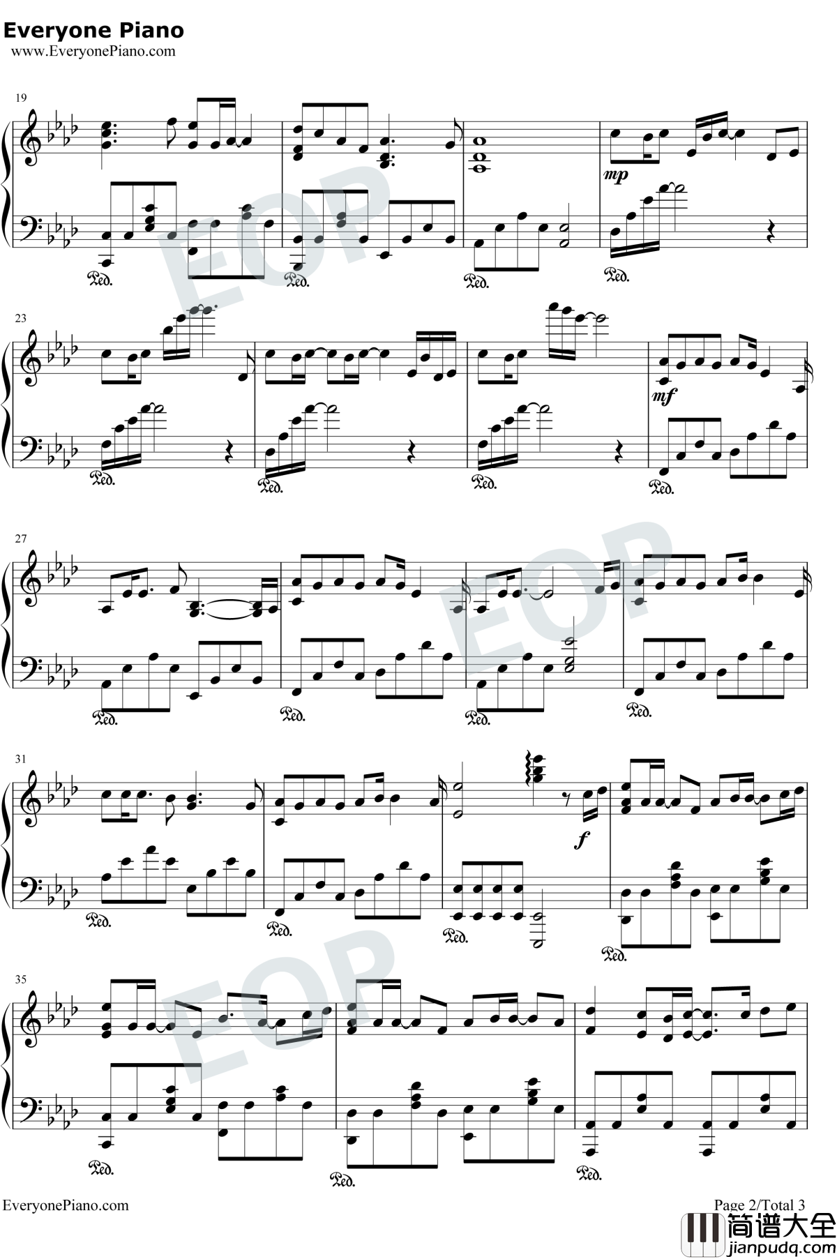 时间飞行钢琴谱_白宇朱一龙_镇魂推广曲