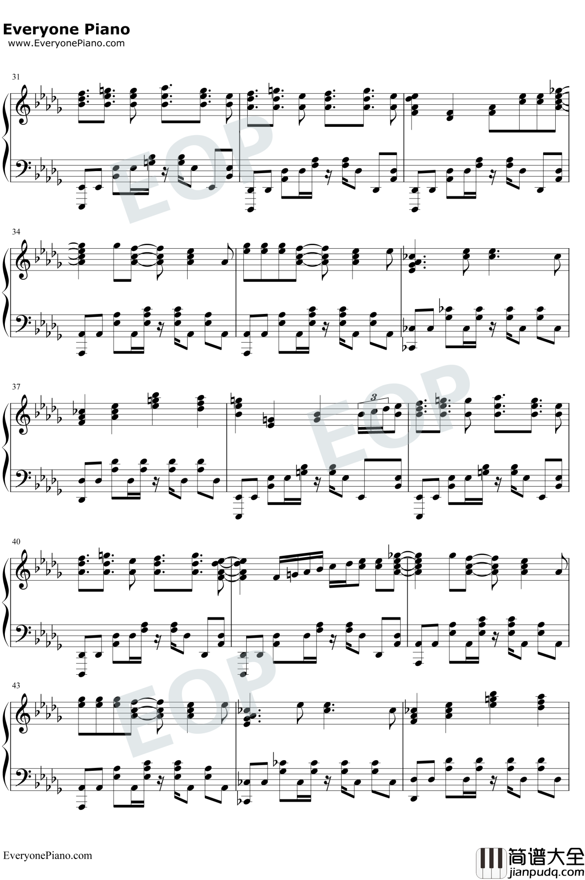 Make_my_Story钢琴谱_Lenny_Code_Fiction