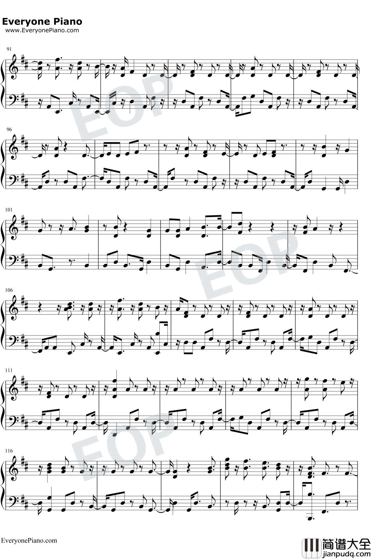 Next_to_Me钢琴谱_Imagine_Dragons