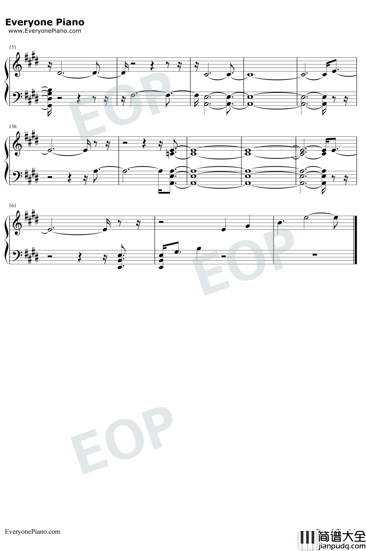 Midnight_Train钢琴谱_Sam_Smith