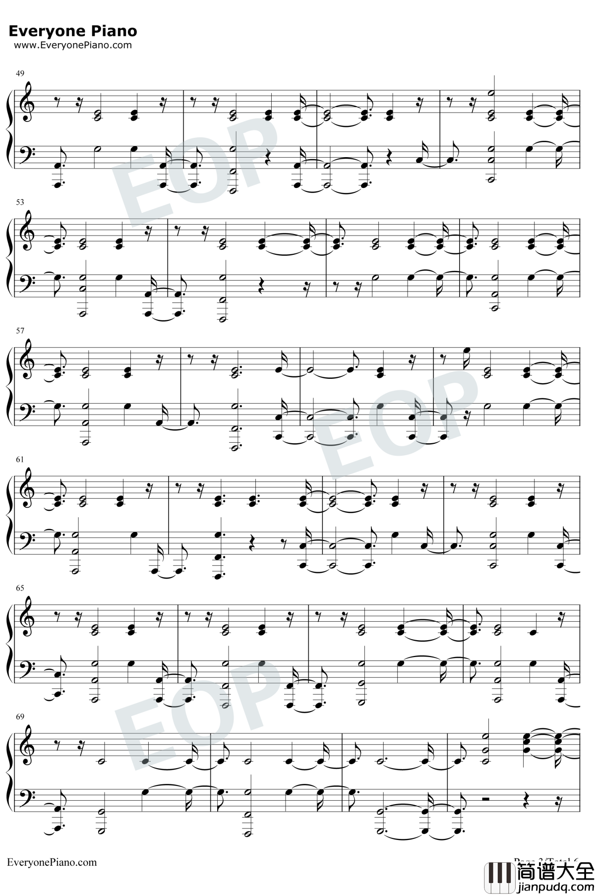 New_Year's_Day钢琴谱_Taylor_Swift