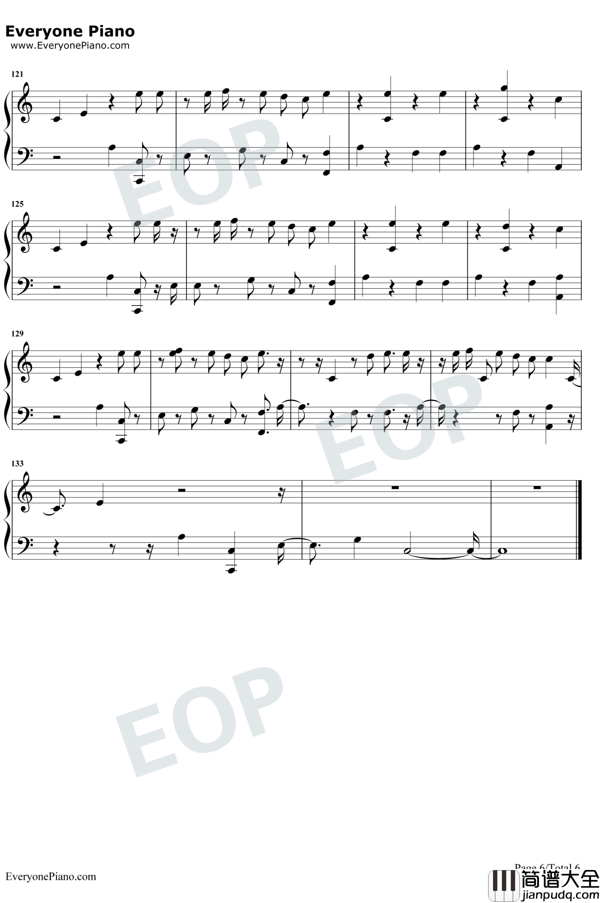 Barbies钢琴谱_Pink