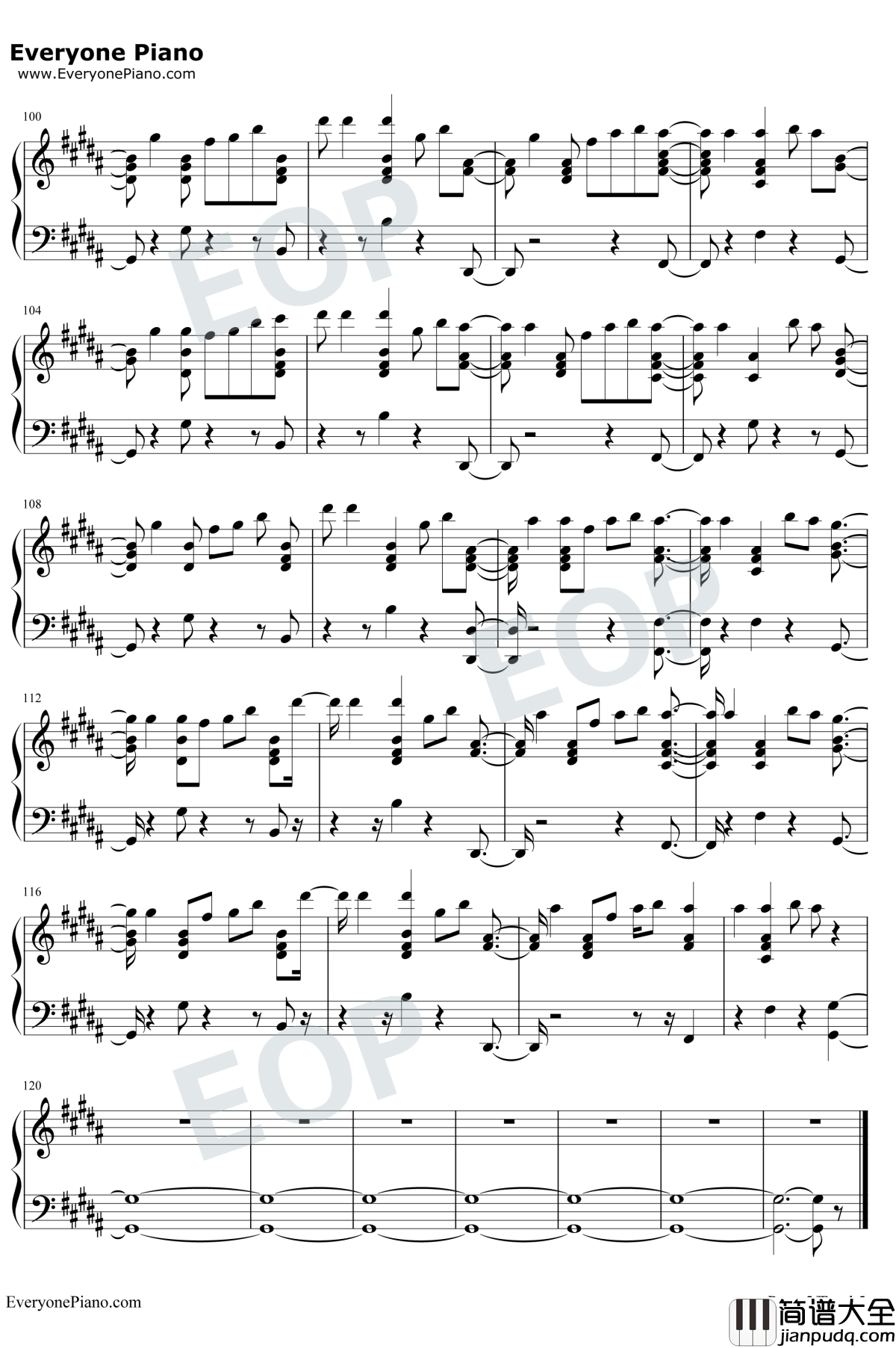 Forever钢琴谱_Martin_Garrix/Matisse_&_Sadko