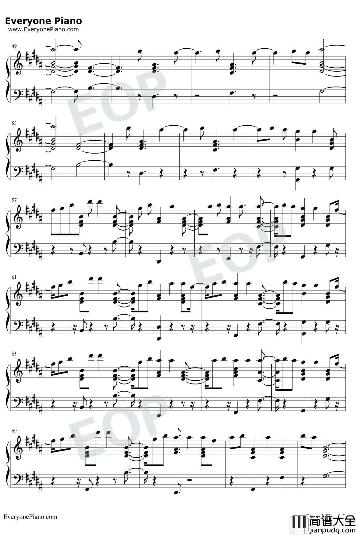 Forever钢琴谱_Martin_Garrix/Matisse_&_Sadko