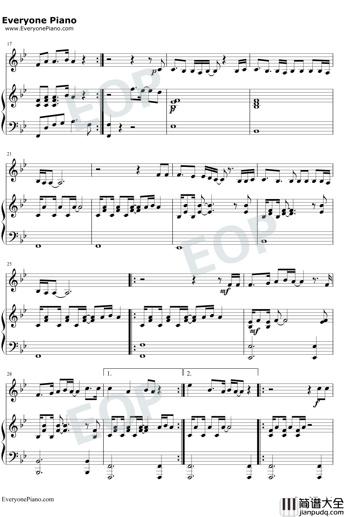 Strong钢琴谱_London_Grammar