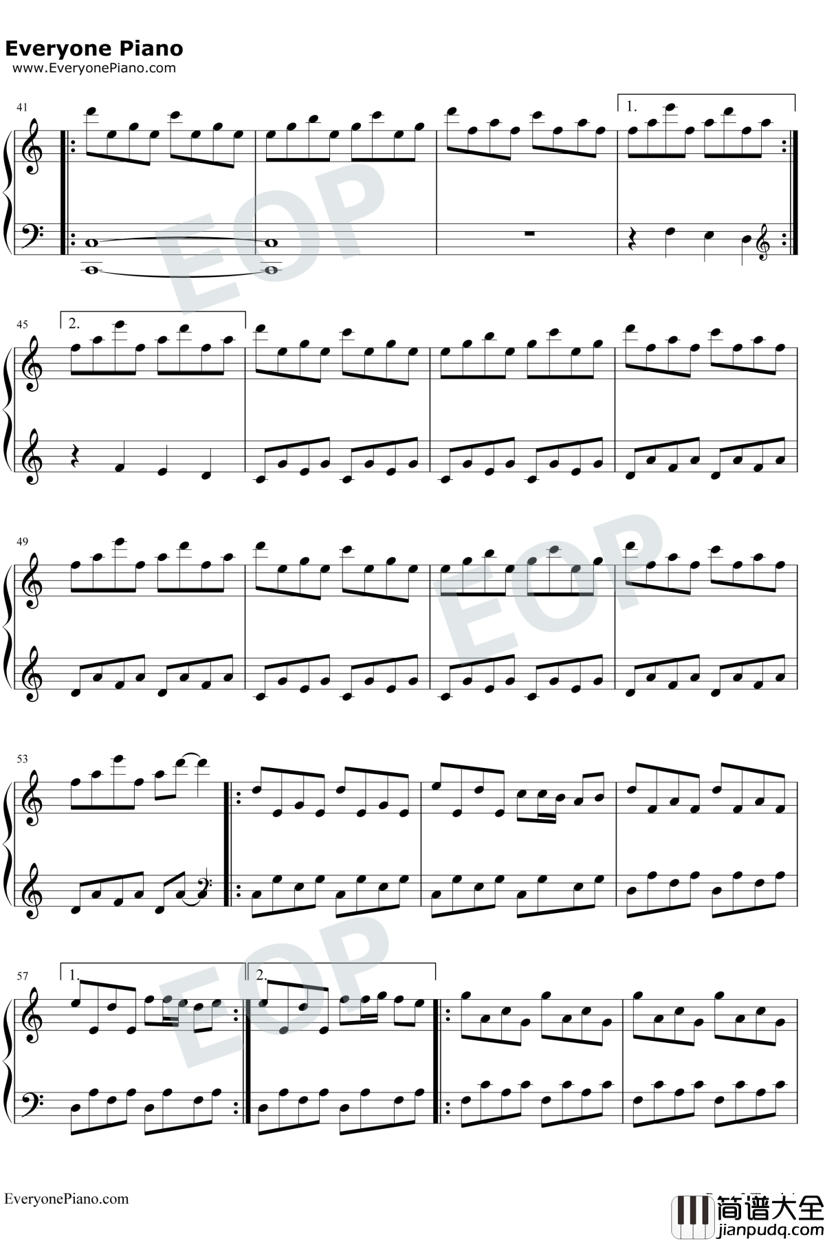 Felicity钢琴谱_Isaac_Shepard