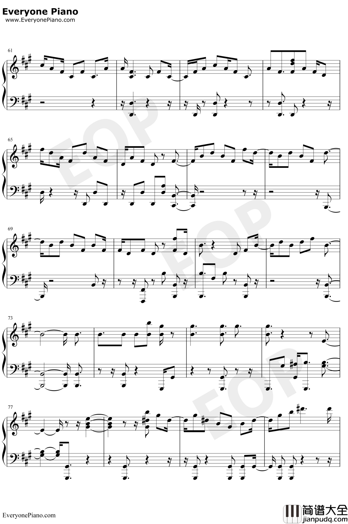 Justice_League_United钢琴谱_Danny_Elfman