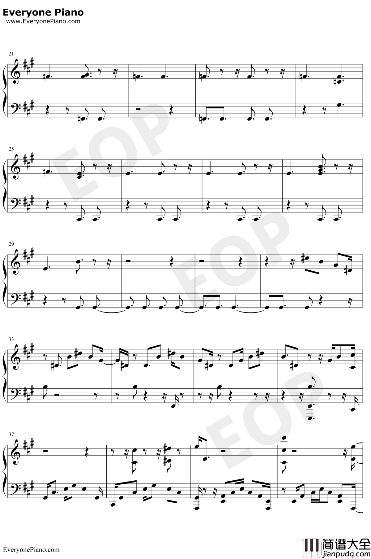 Justice_League_United钢琴谱_Danny_Elfman