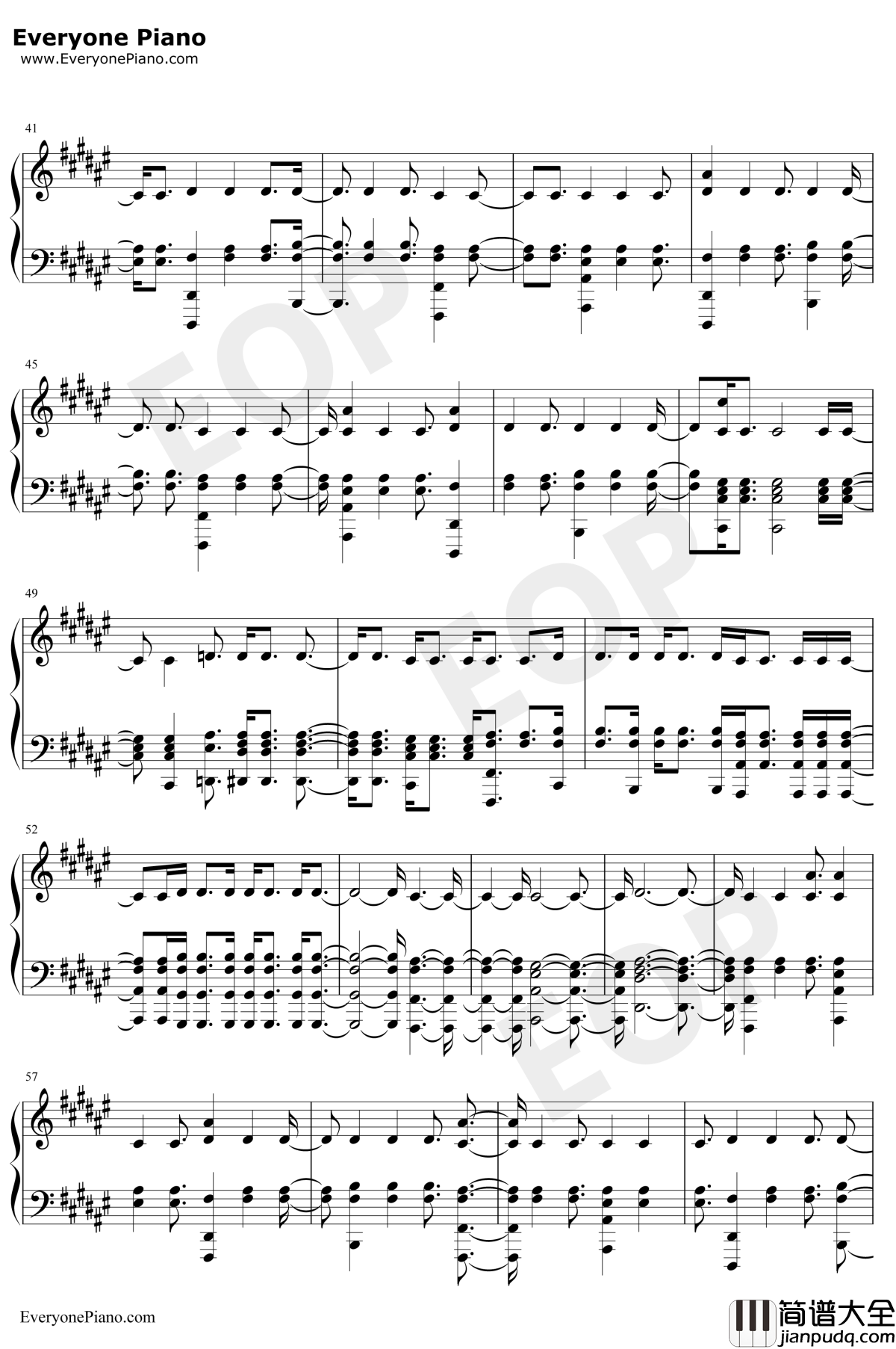 Naked钢琴谱_James_Arthur