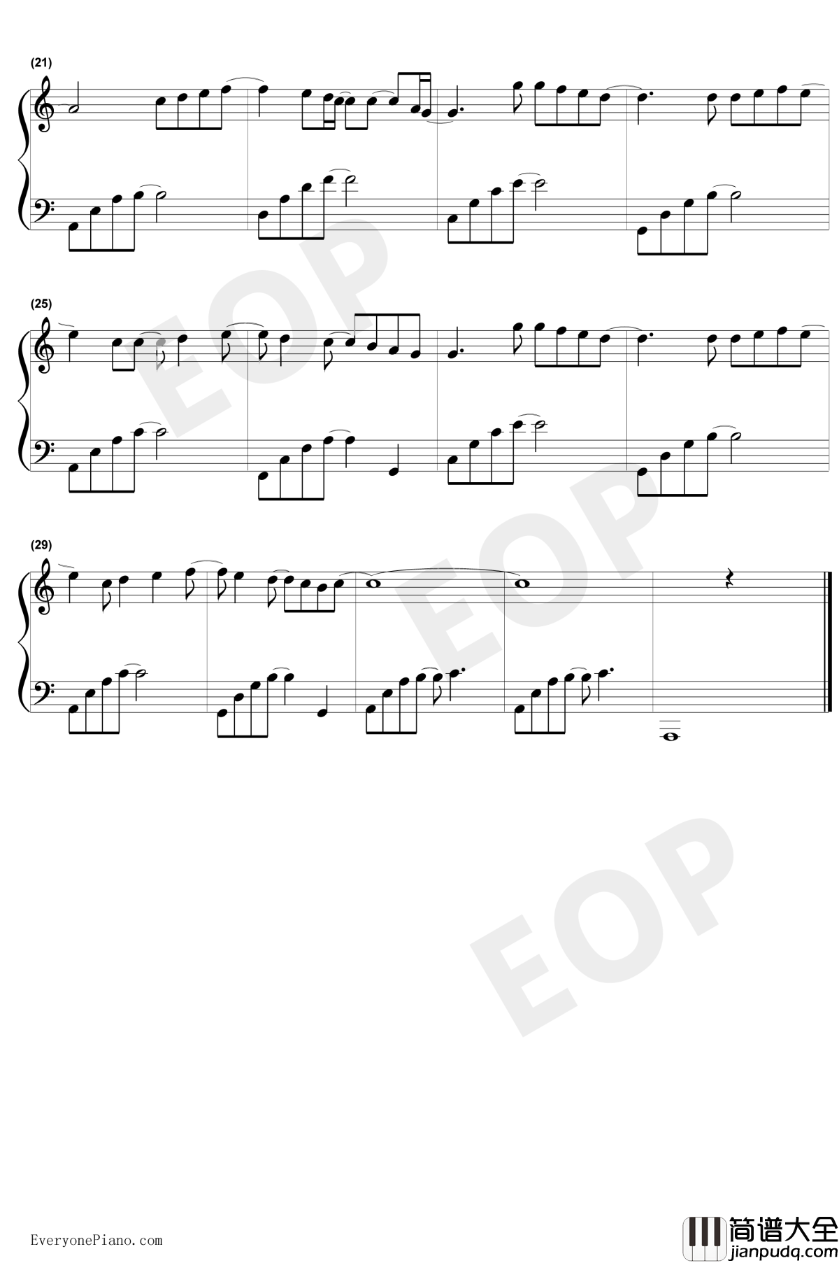 Right_Here_Waiting钢琴谱_Richard_Marx