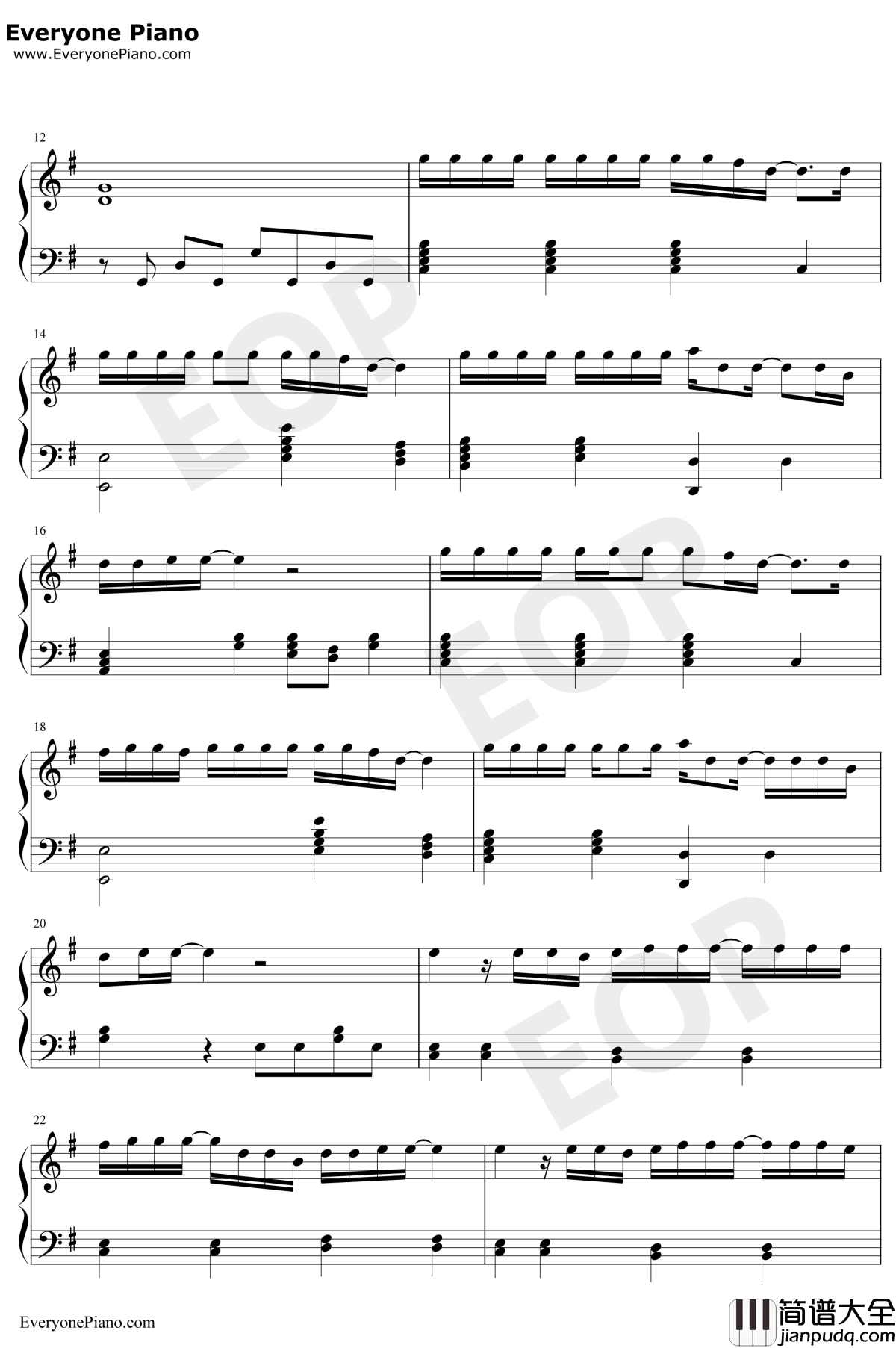 secretbase~君がくれたもの~钢琴谱_ZONE_日本流行乐坛经典曲目