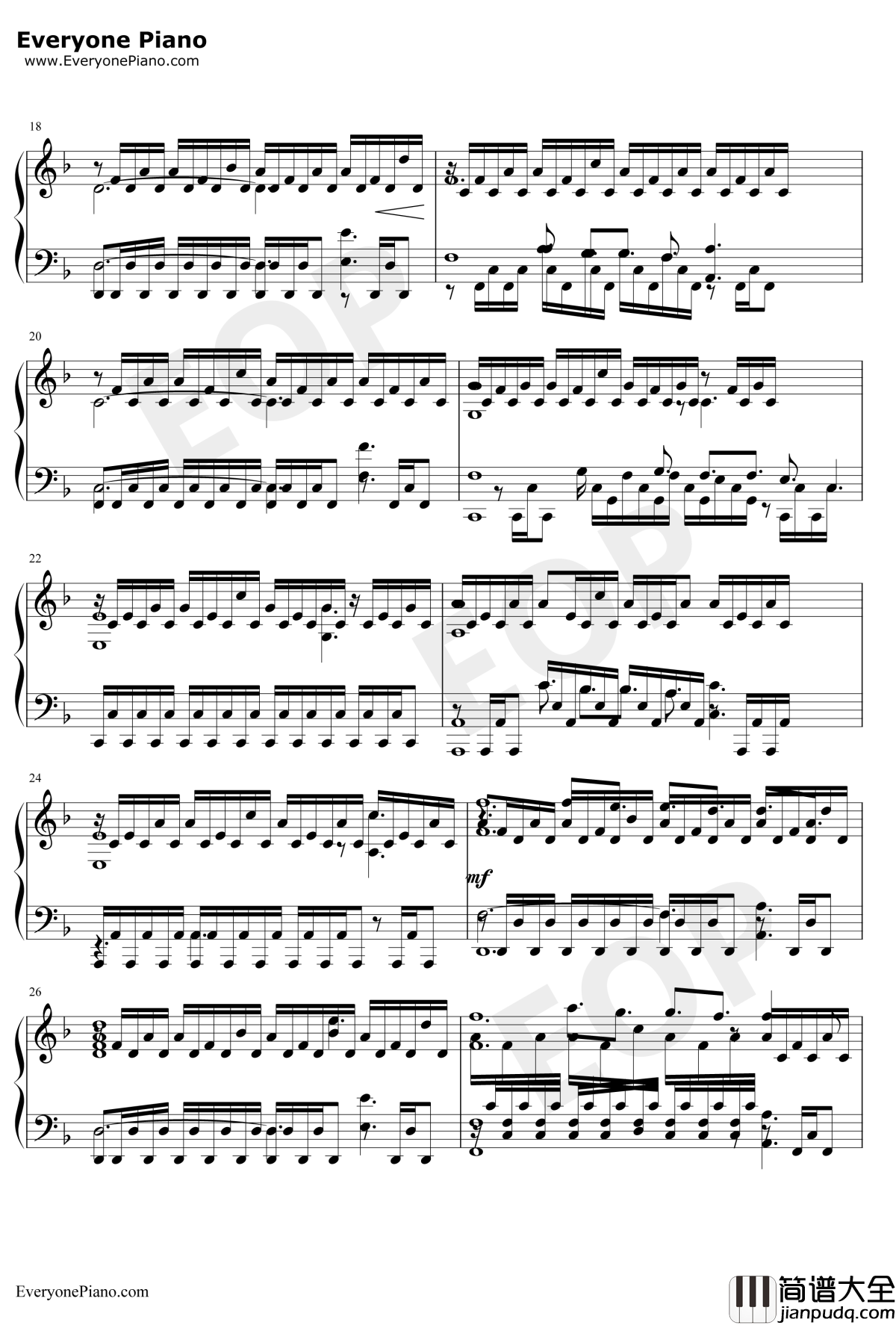 Chevaliers_De_Sangreal钢琴谱_Hans_Zimmer_达芬奇密码OST