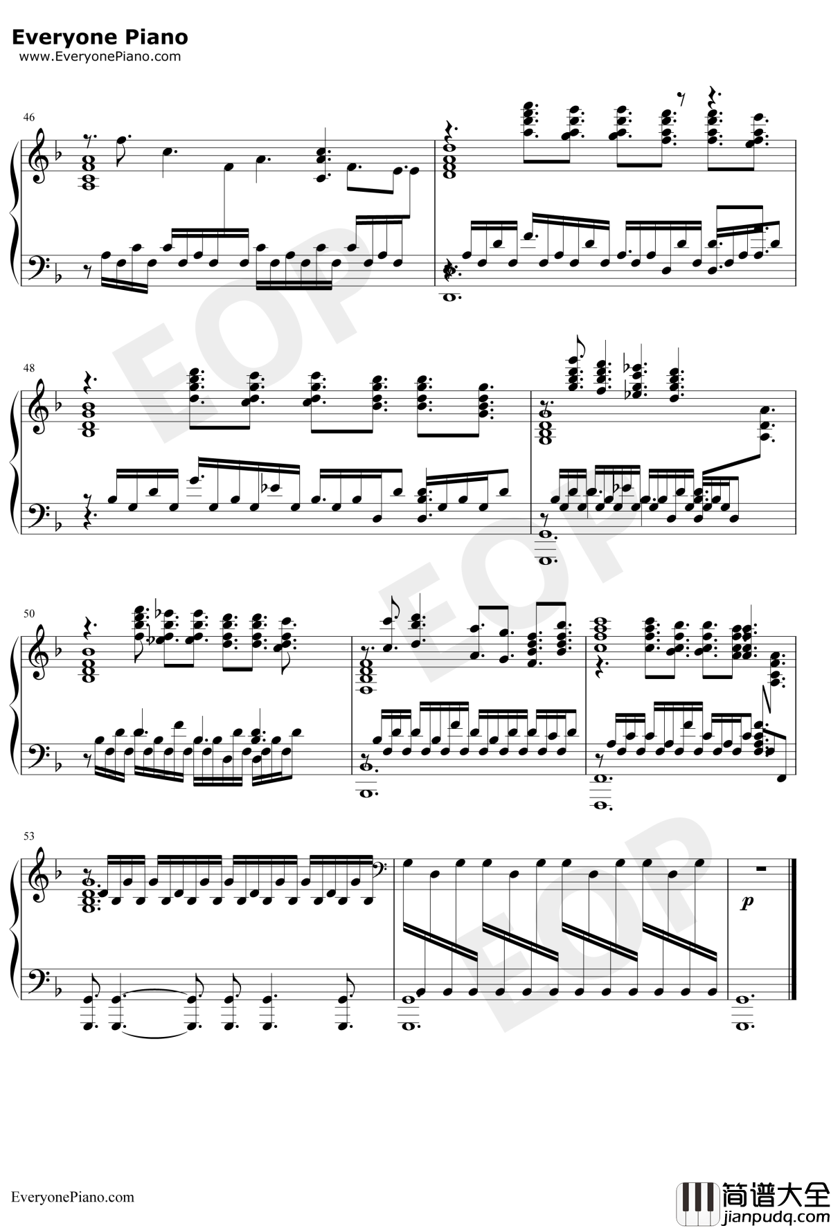 Chevaliers_De_Sangreal钢琴谱_Hans_Zimmer_达芬奇密码OST