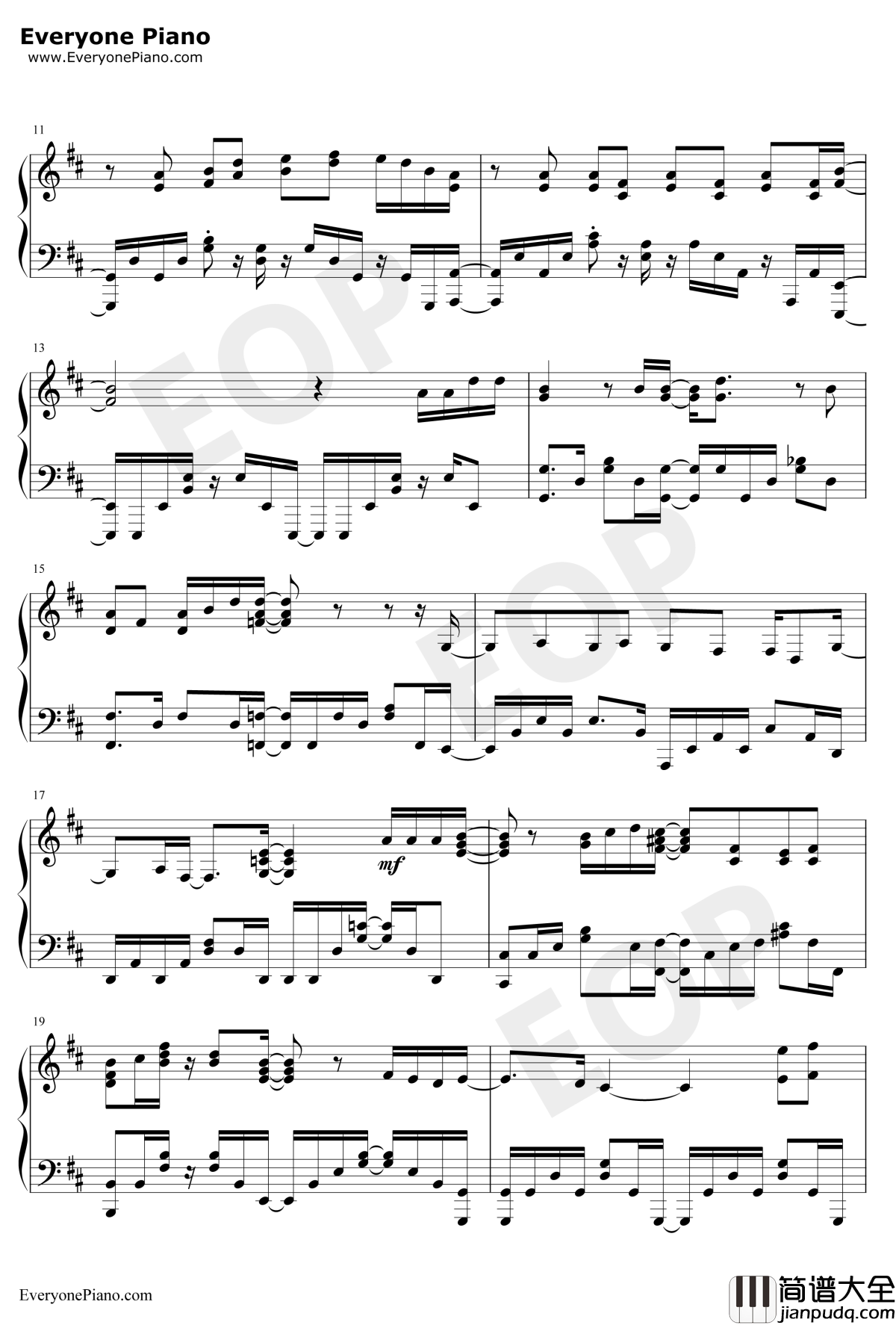 Vital钢琴谱_远藤正明_杀戮的天使OP