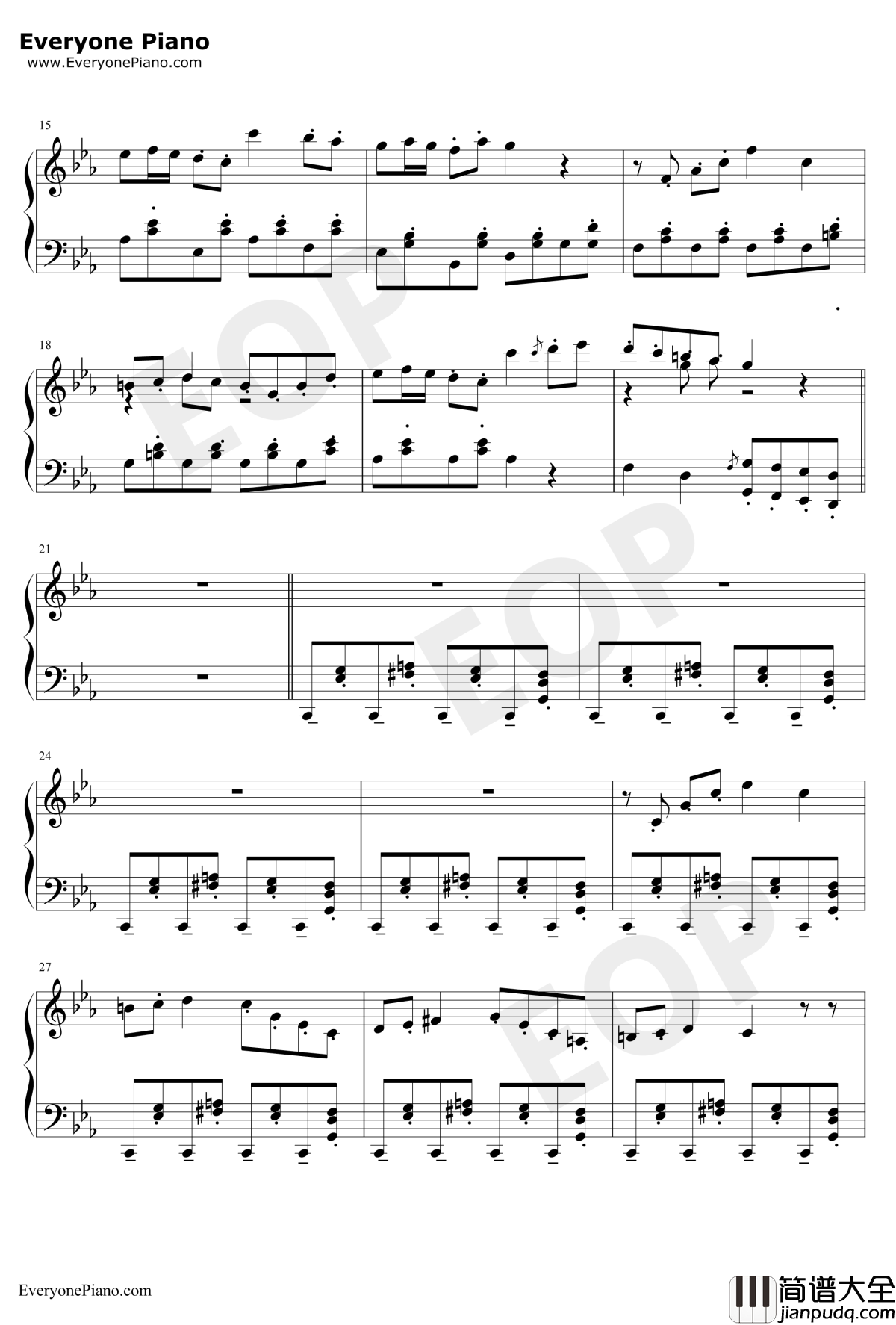 Nyeh_Heh_Heh钢琴谱_Toby_Fox