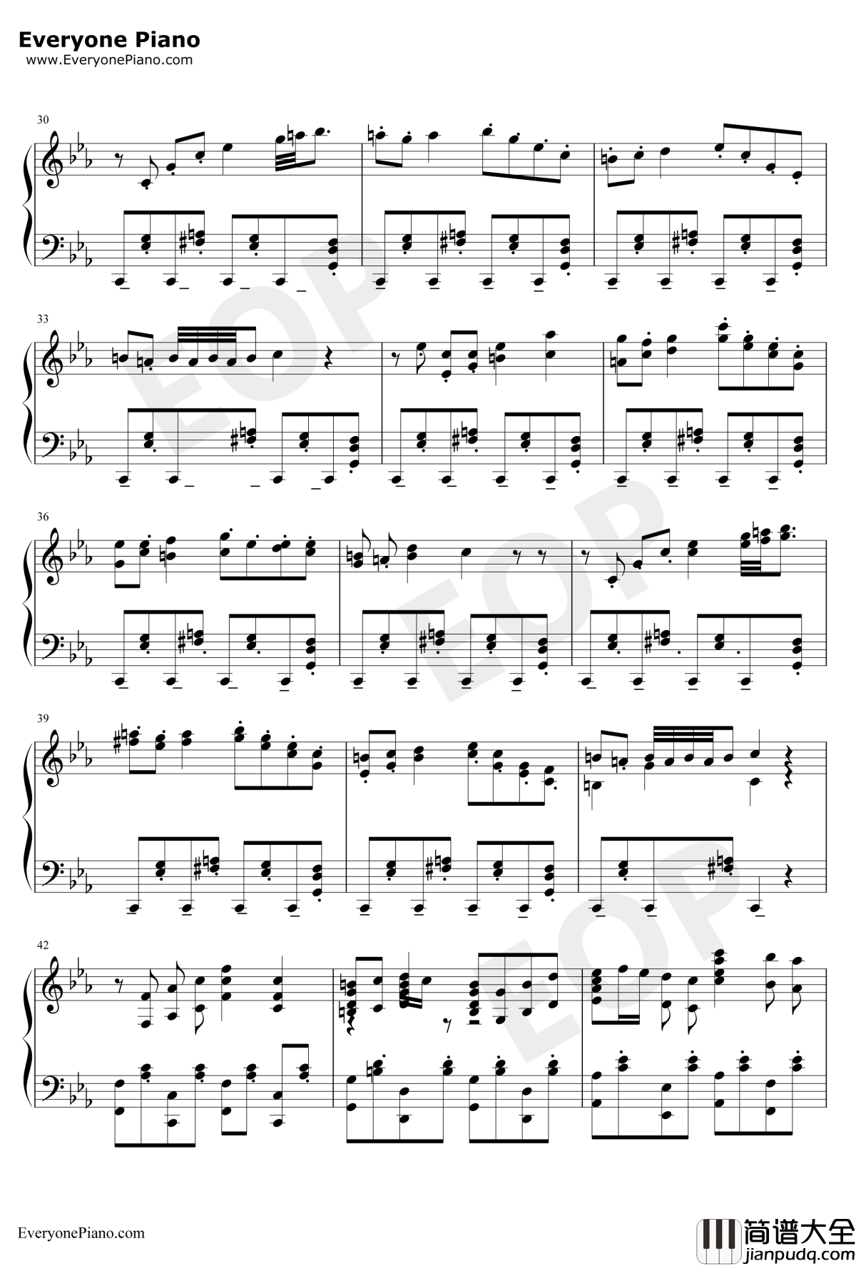 Nyeh_Heh_Heh钢琴谱_Toby_Fox