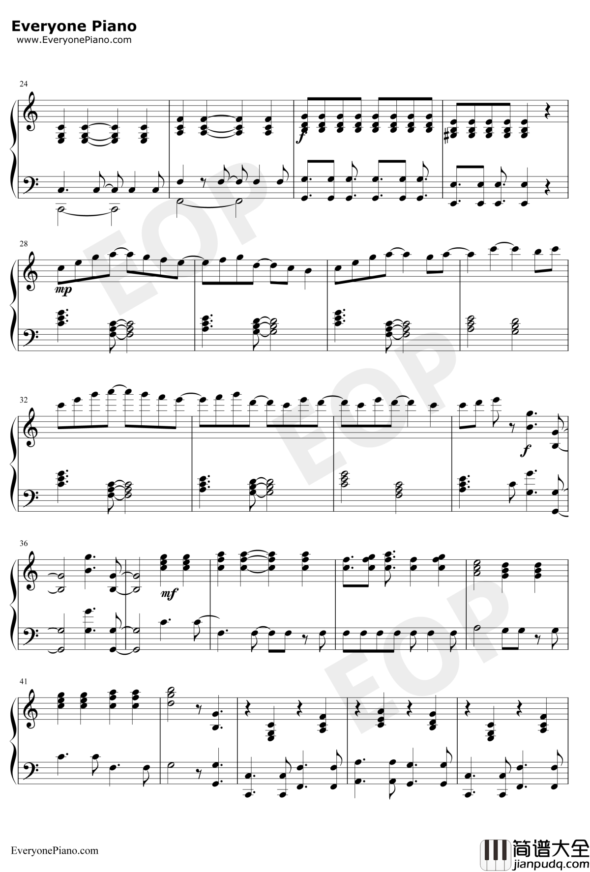 Sad钢琴谱_Bo_Burnham