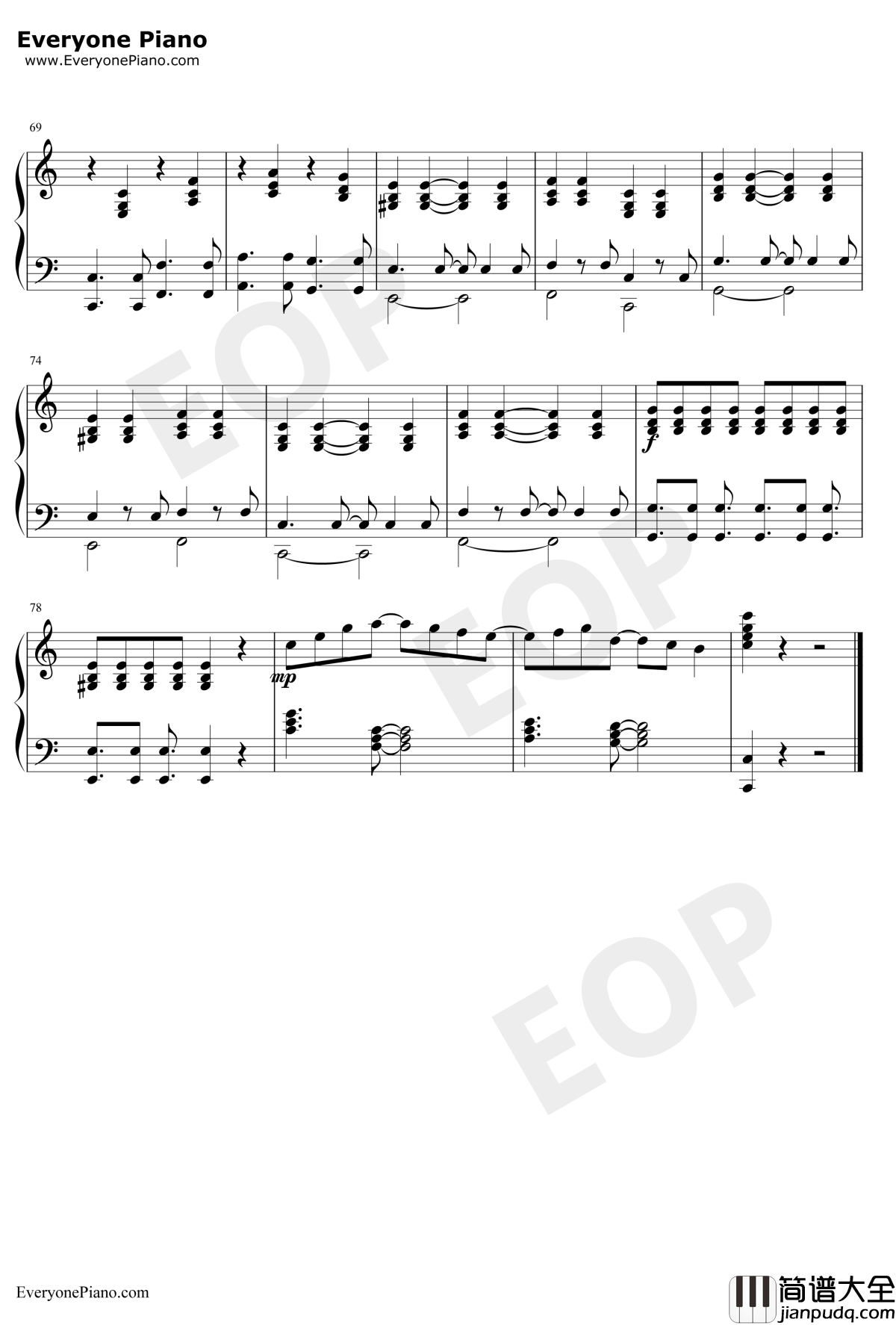 Sad钢琴谱_Bo_Burnham