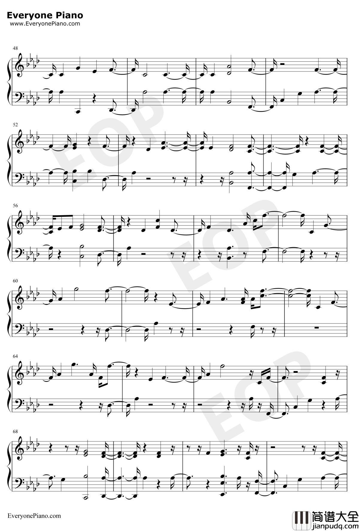 Woman_Like_Me钢琴谱_Little_Mix_/_Nicki_Minaj