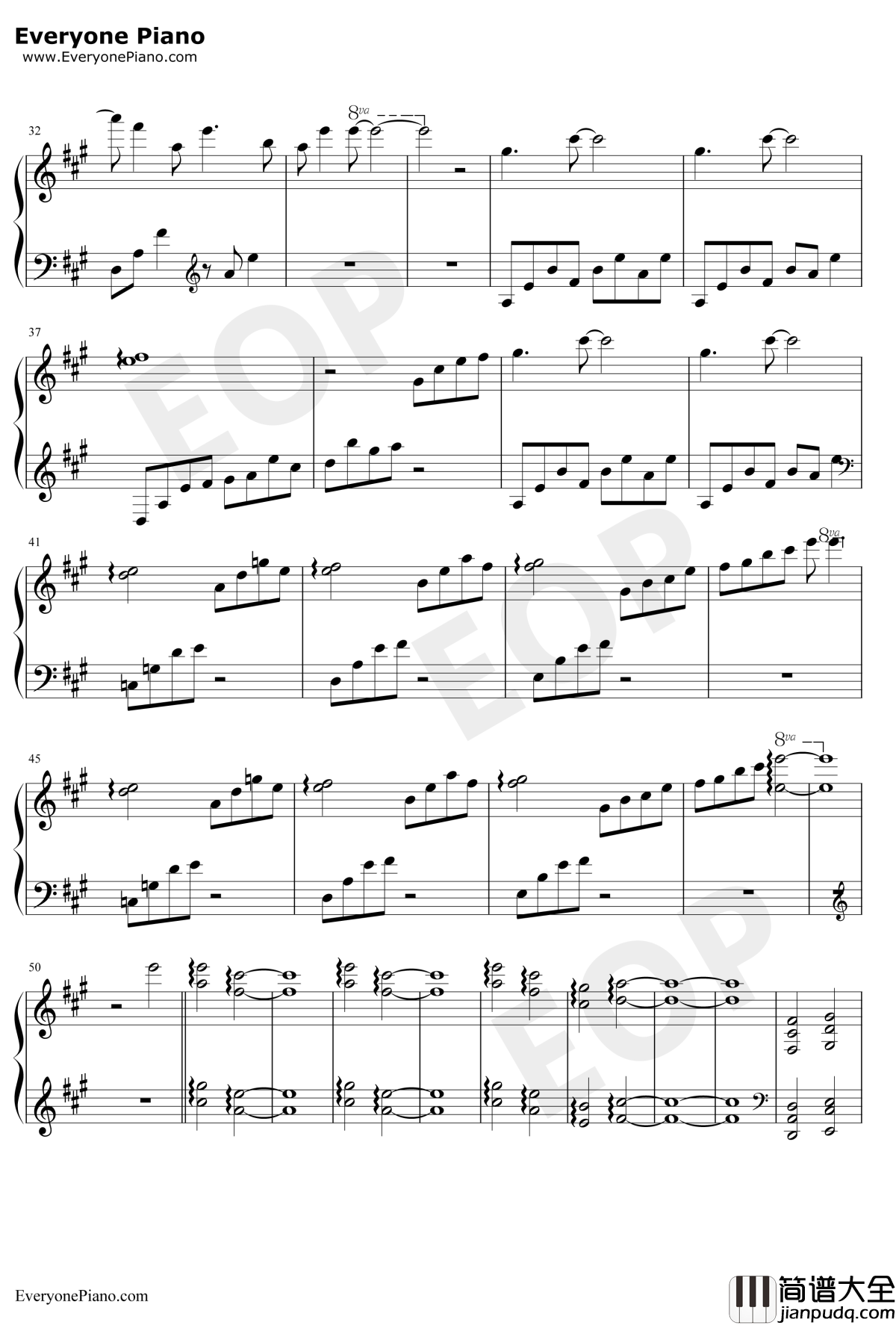 七彩_钢琴谱_林海