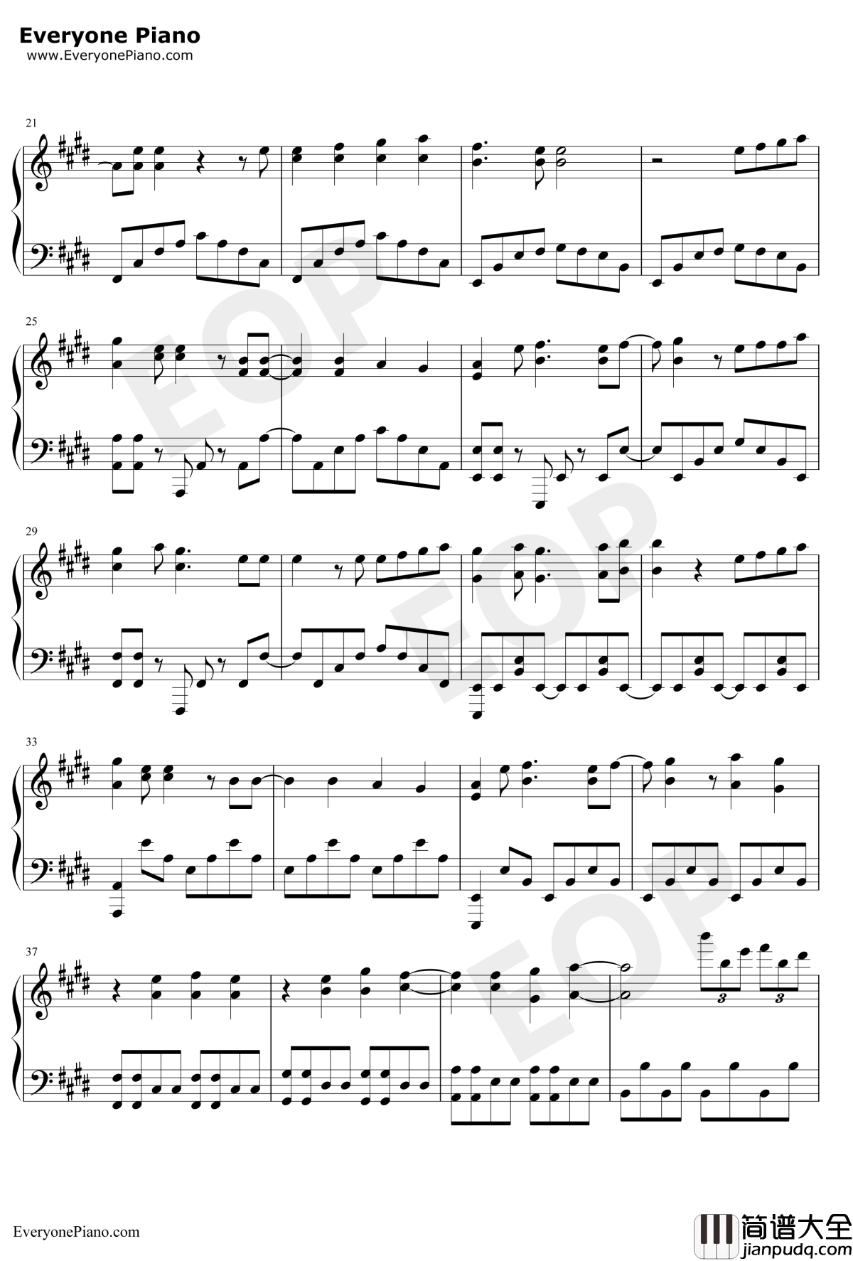 Another_colony钢琴谱_TRUE